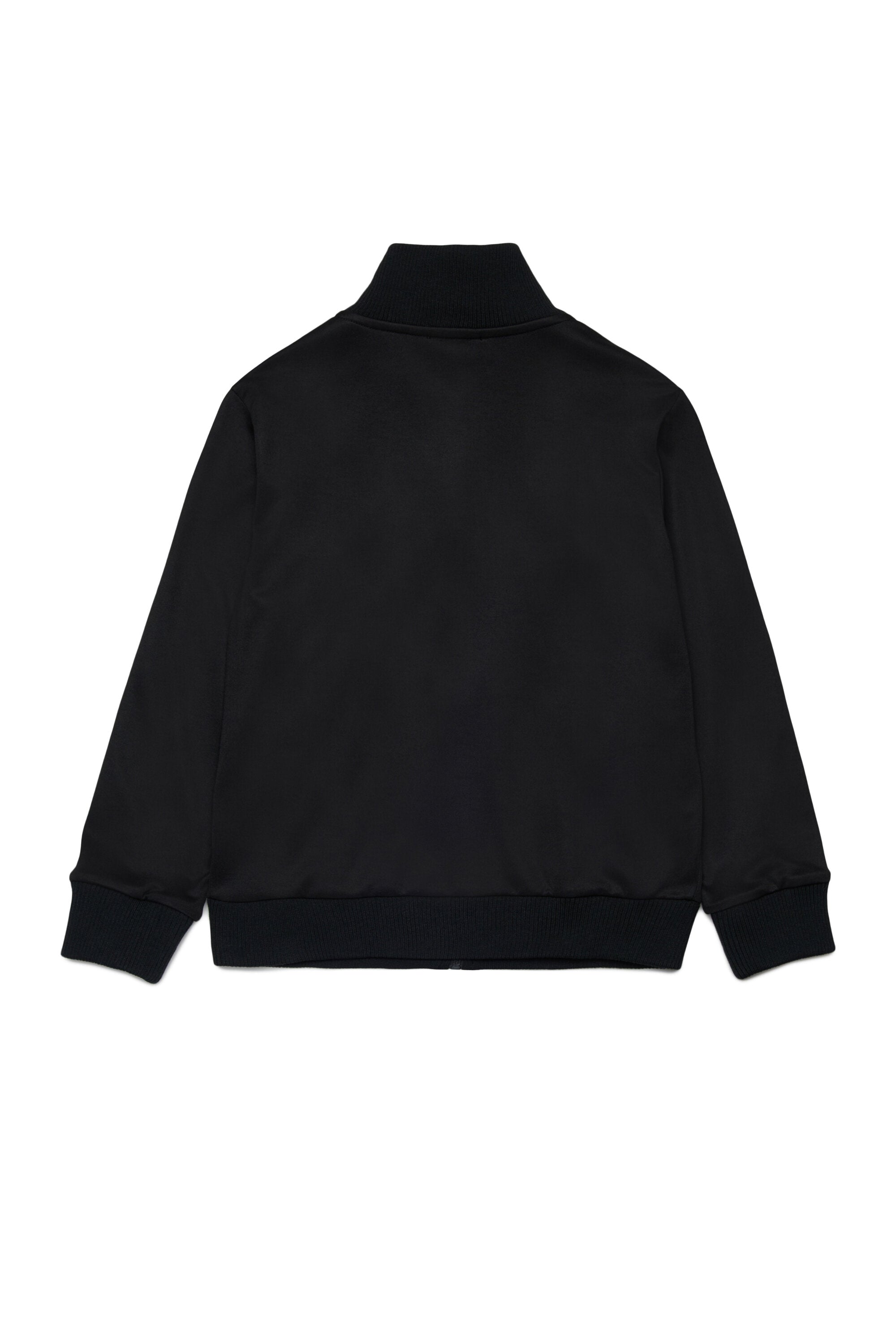 Sweatshirt mit durchgehendem Reißverschluss und Logo