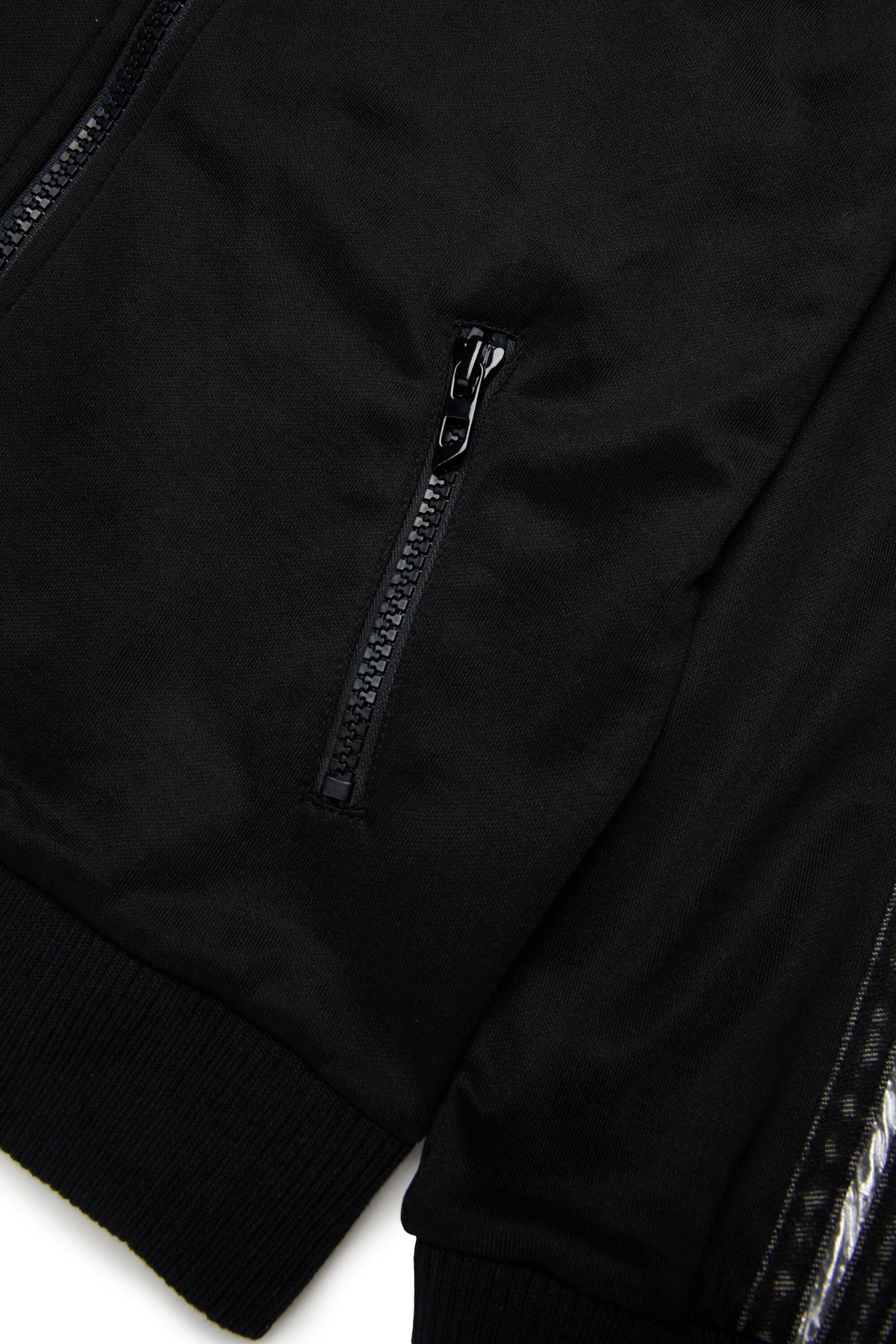 Sweat-shirt zippé intégral avec logo