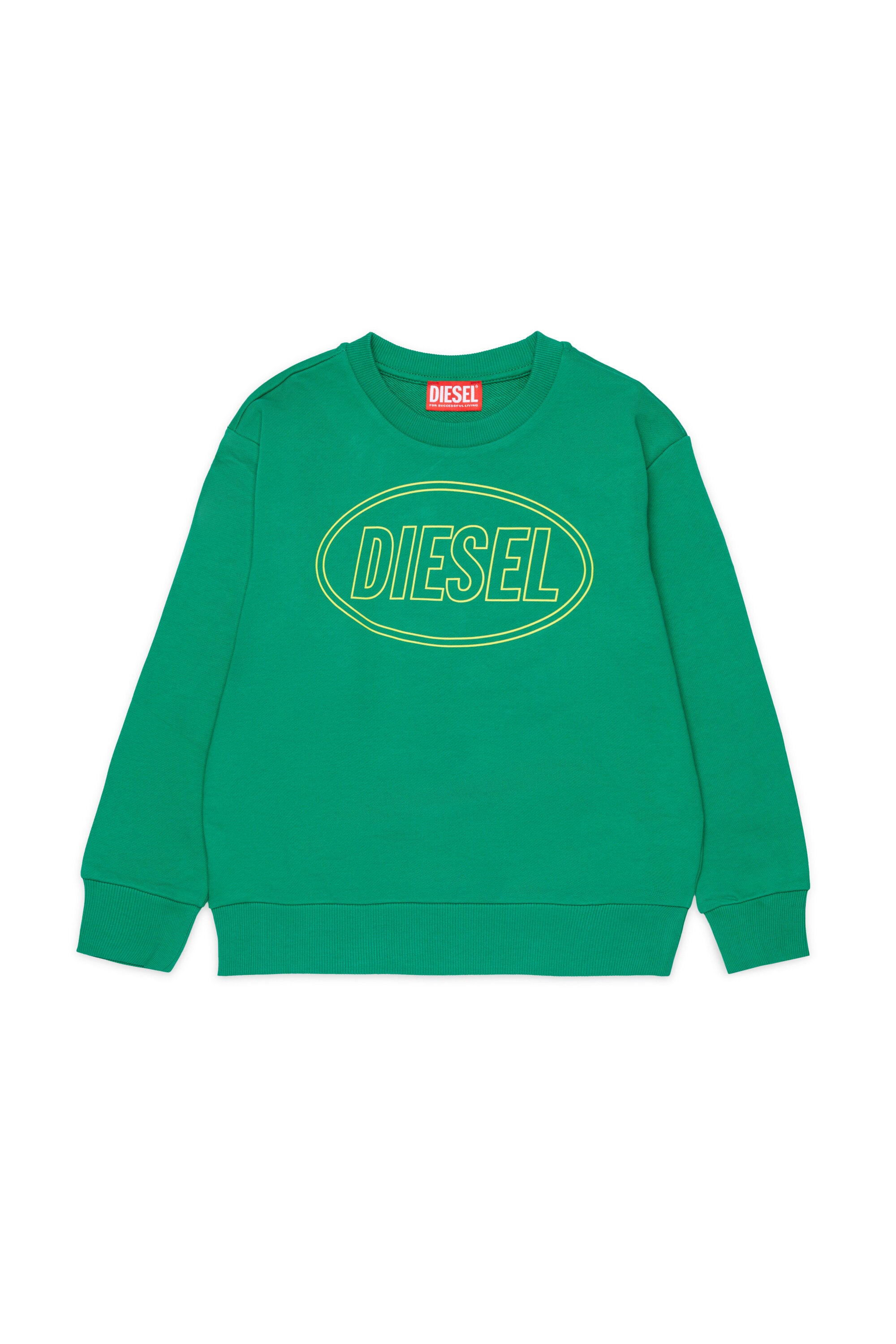 Sudadera con cuello redondo y logotipo
