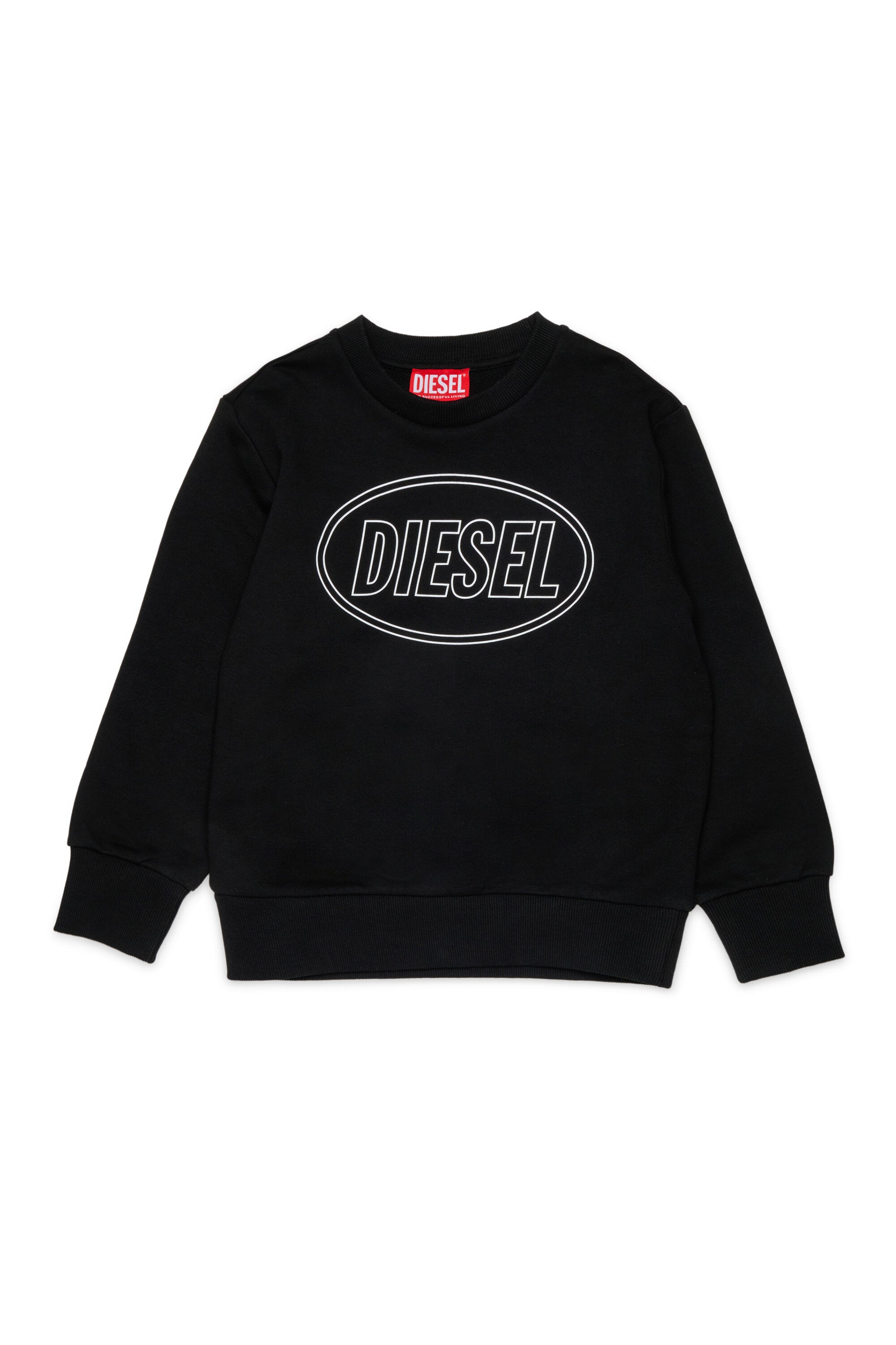 Rundhals-Sweatshirt mit Logo