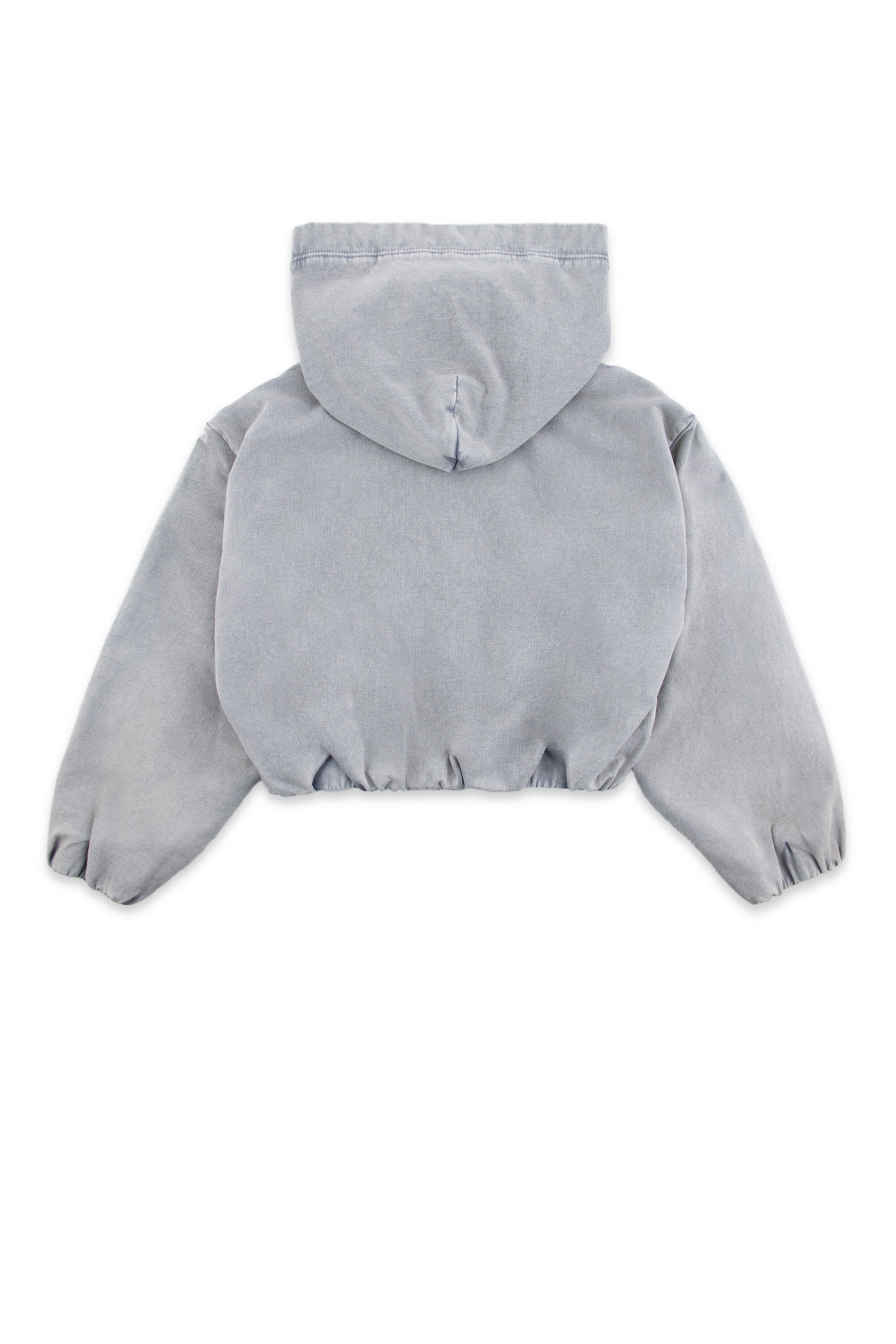 Sudadera con cremallera completa y logo