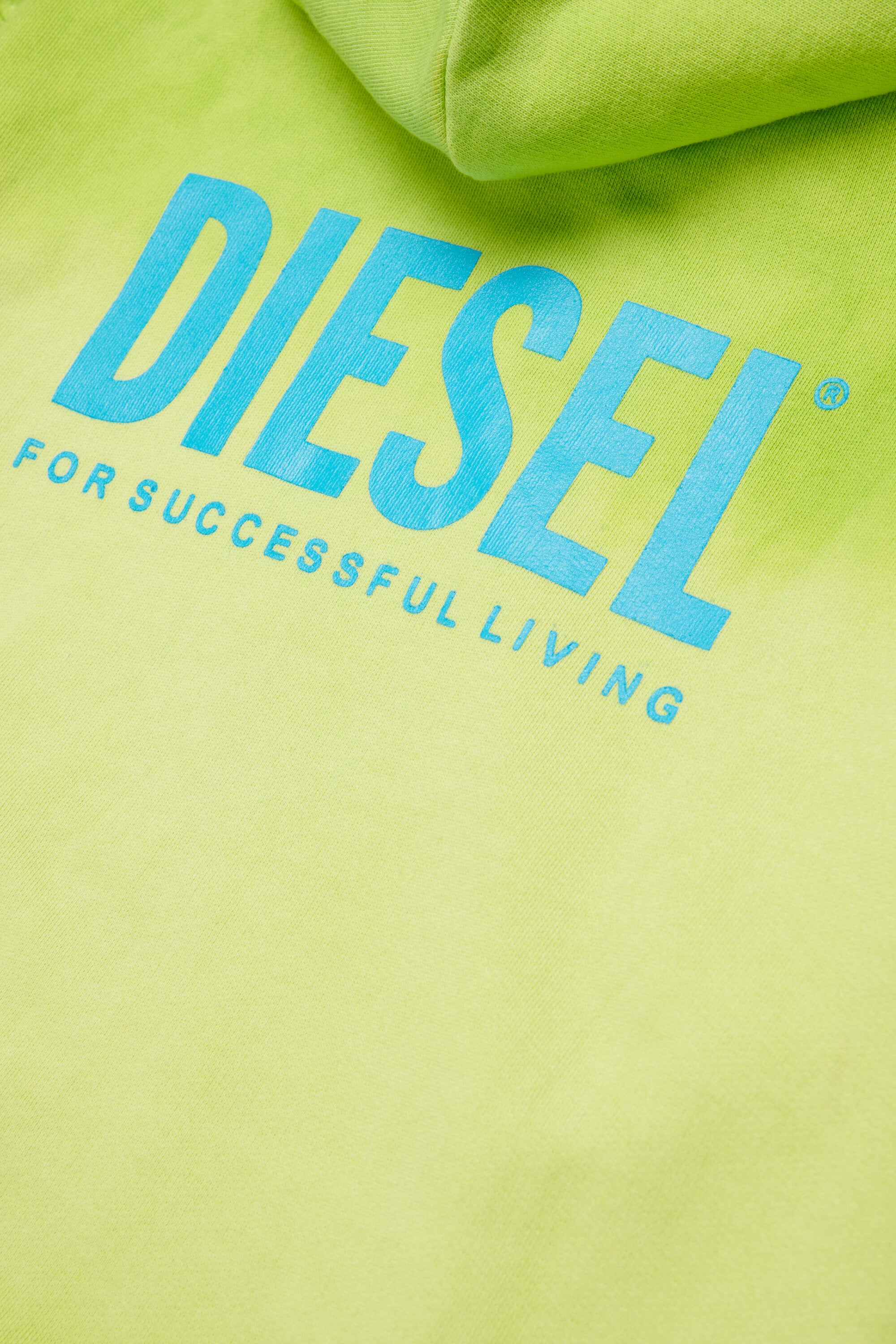 Sudadera con cremallera completa y logotipo estampado