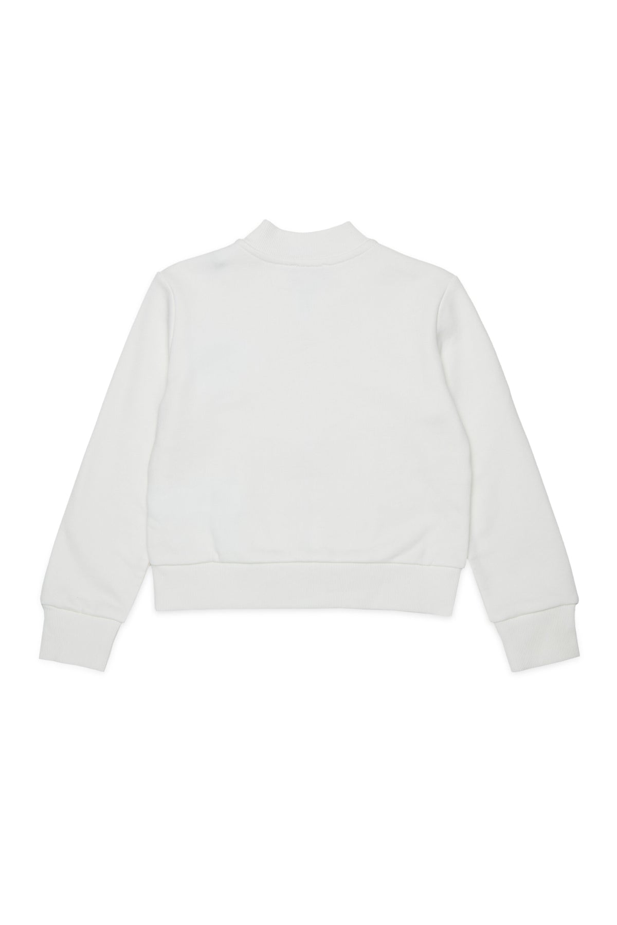 Sudadera con cremallera completa y logo