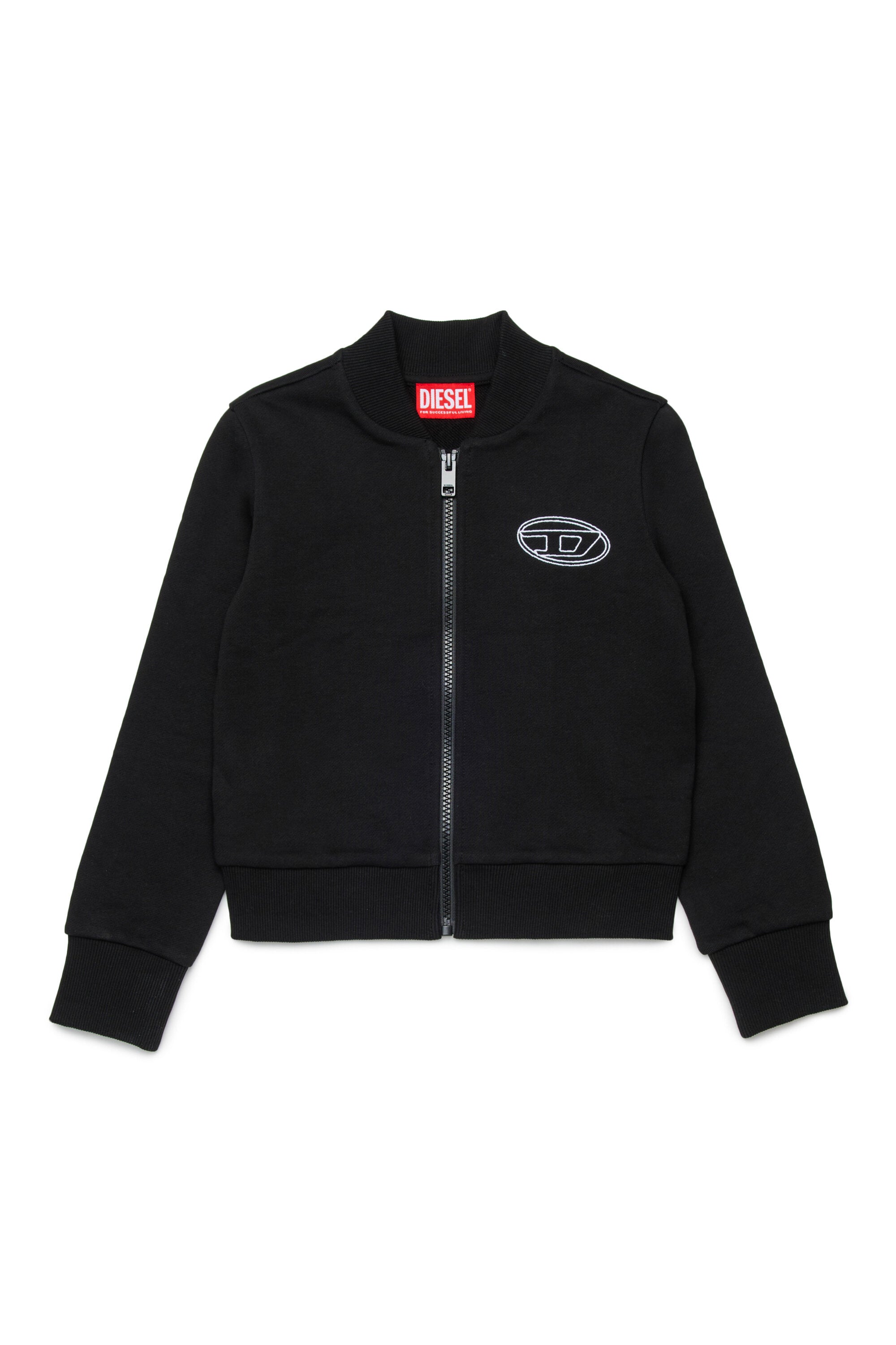 Sweat-shirt zippé intégralement avec logo