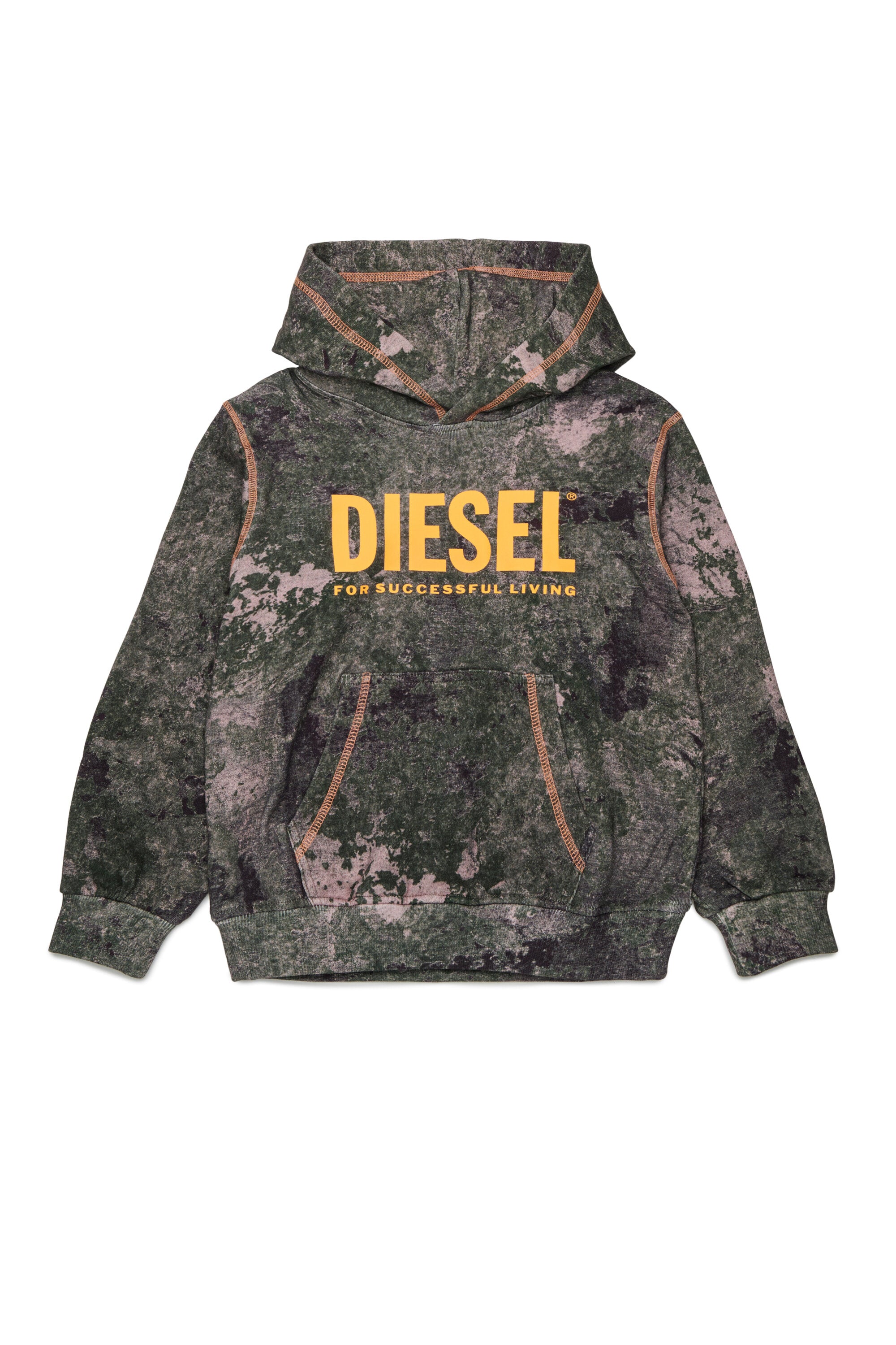 Felpa hoodie con logo
