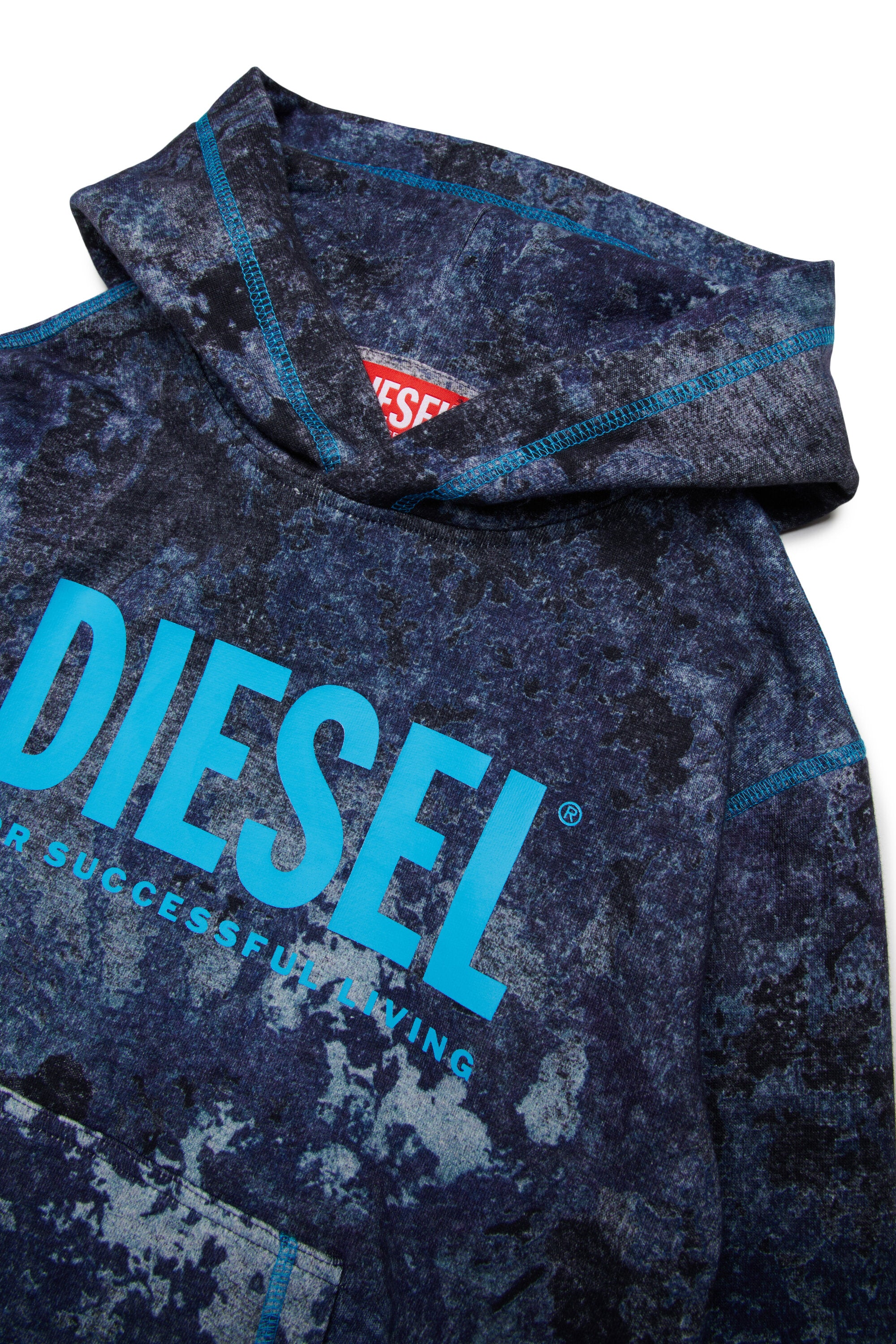 Felpa hoodie con logo