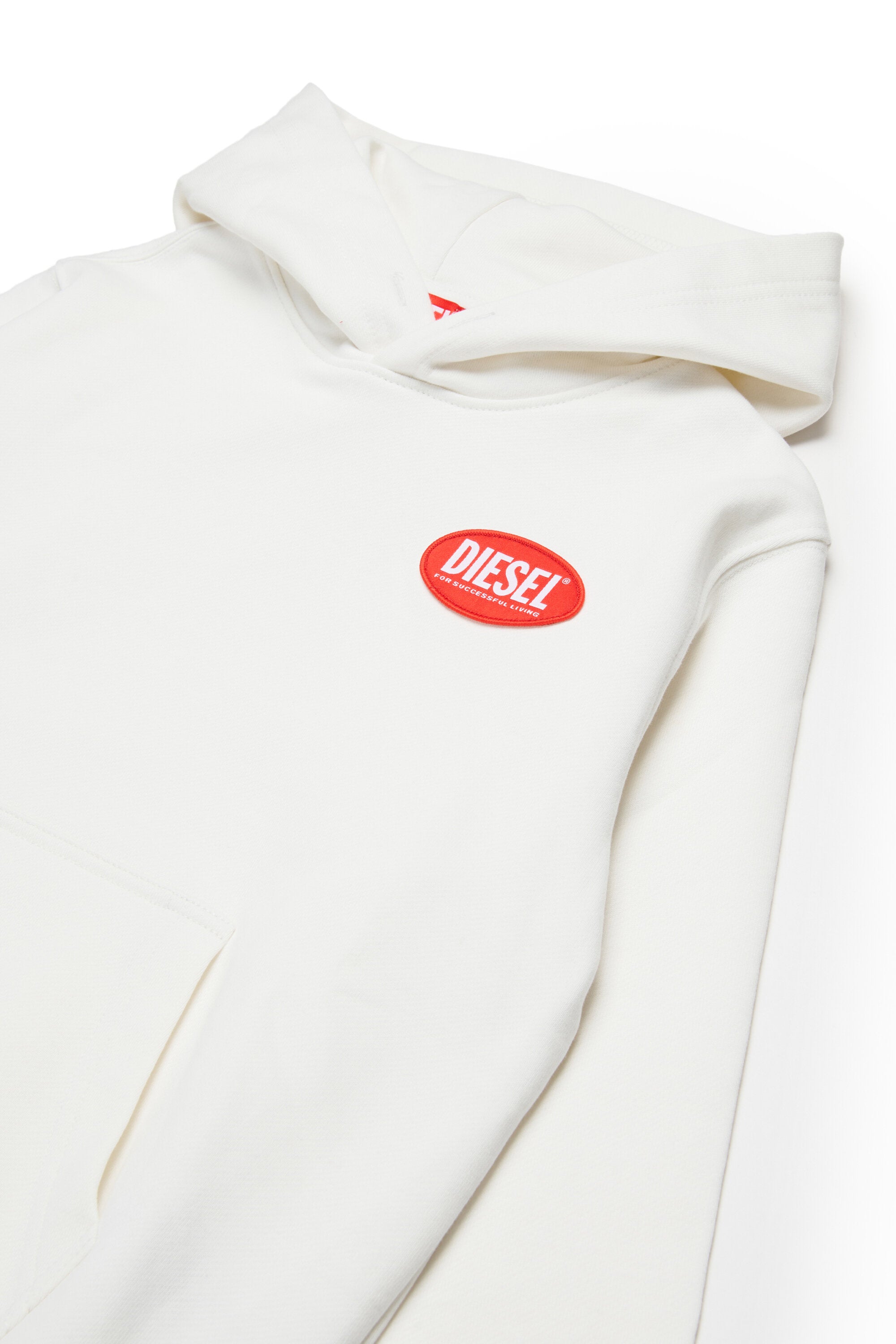 Sweat-shirt avec étiquette ovale Diesel