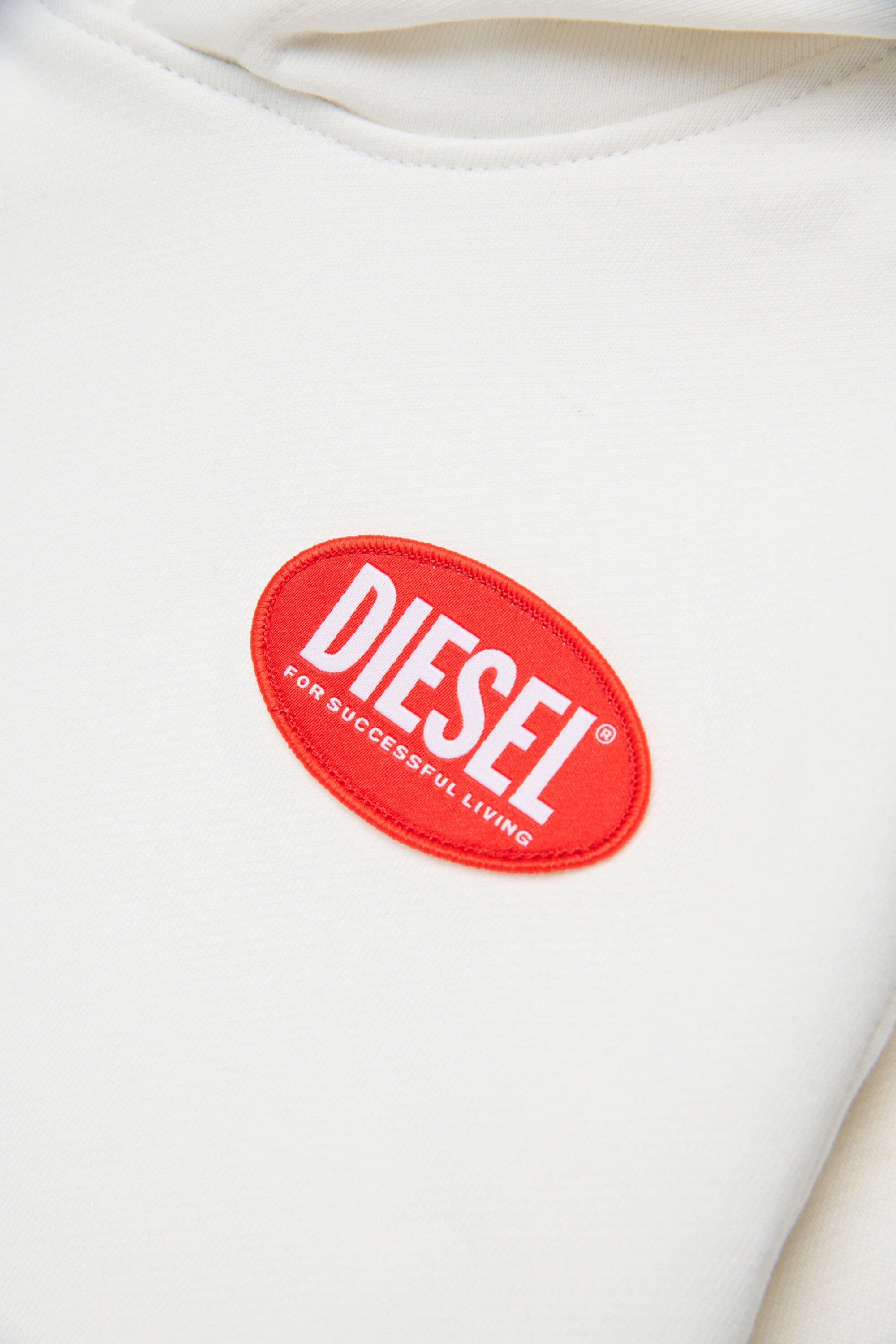 Felpa con label ovale Diesel
