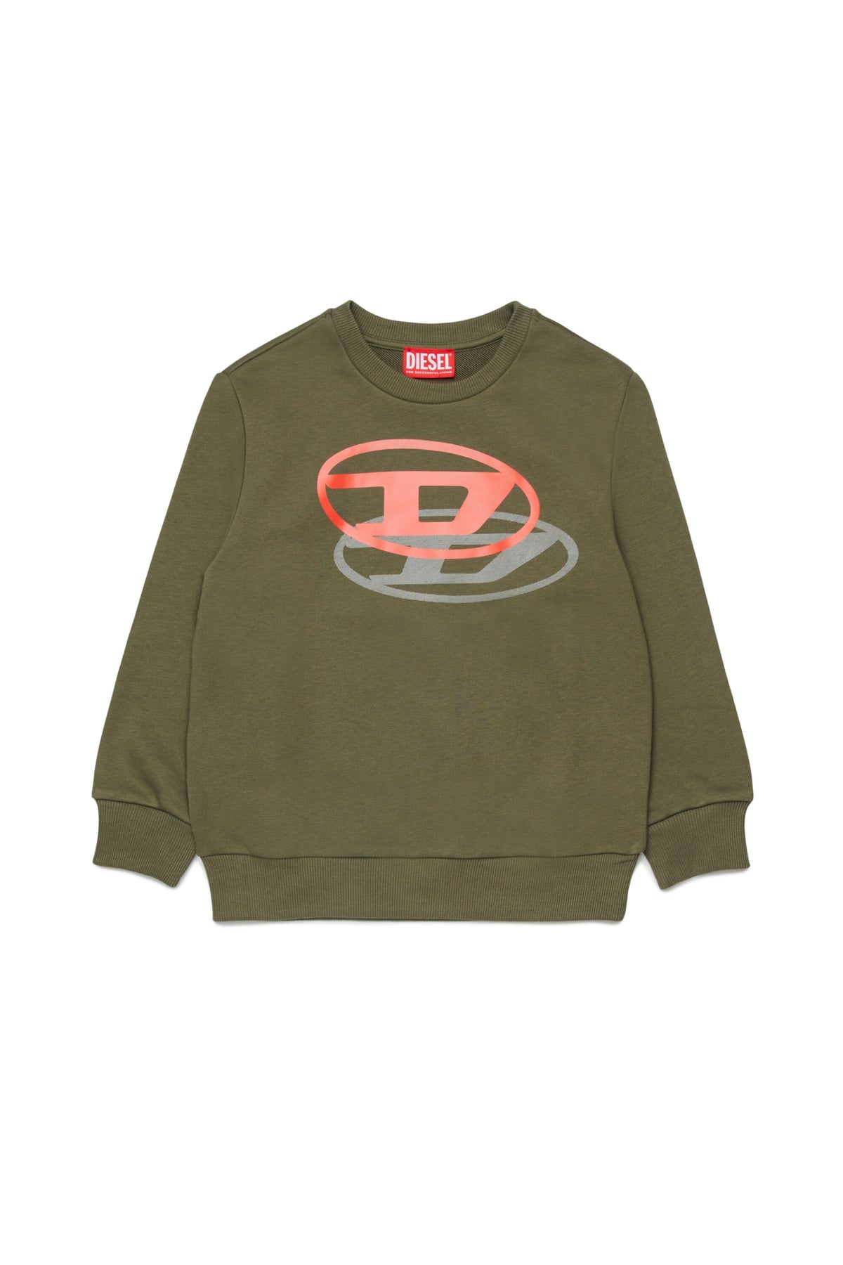 Sweatshirt mit Rundhalsausschnitt und Logo