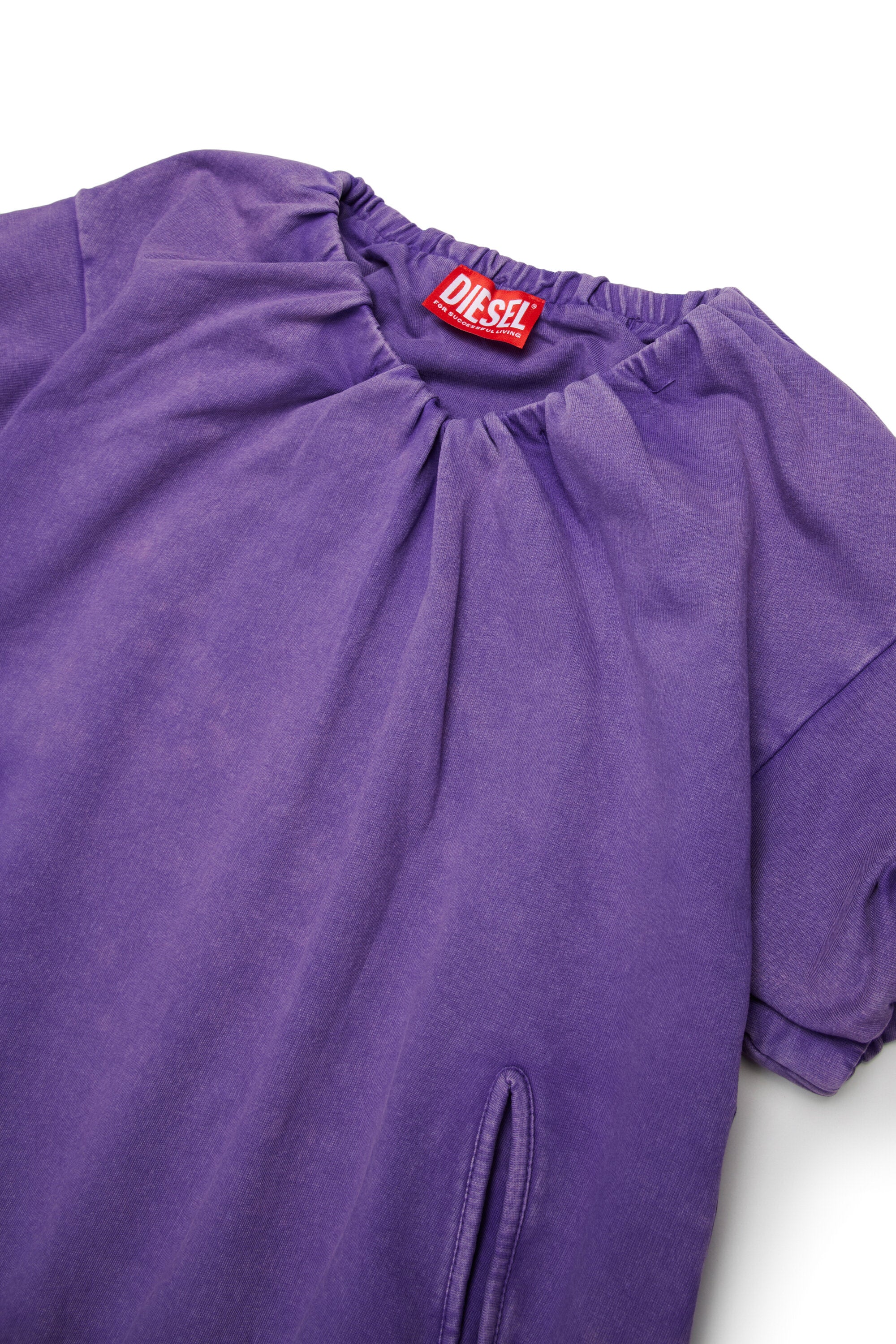 Kurzärmliges Kleid mit Logo