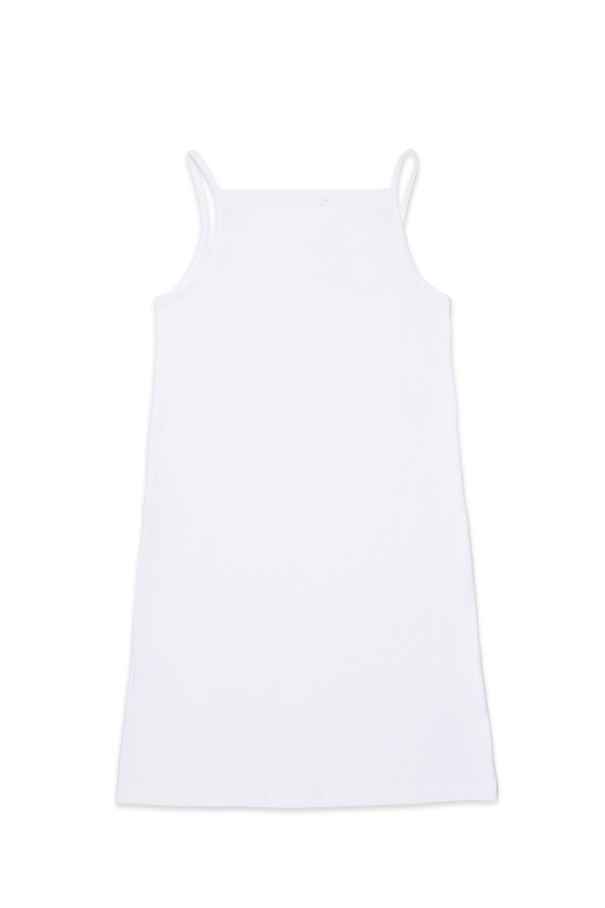 Robe courte avec logo Oval D