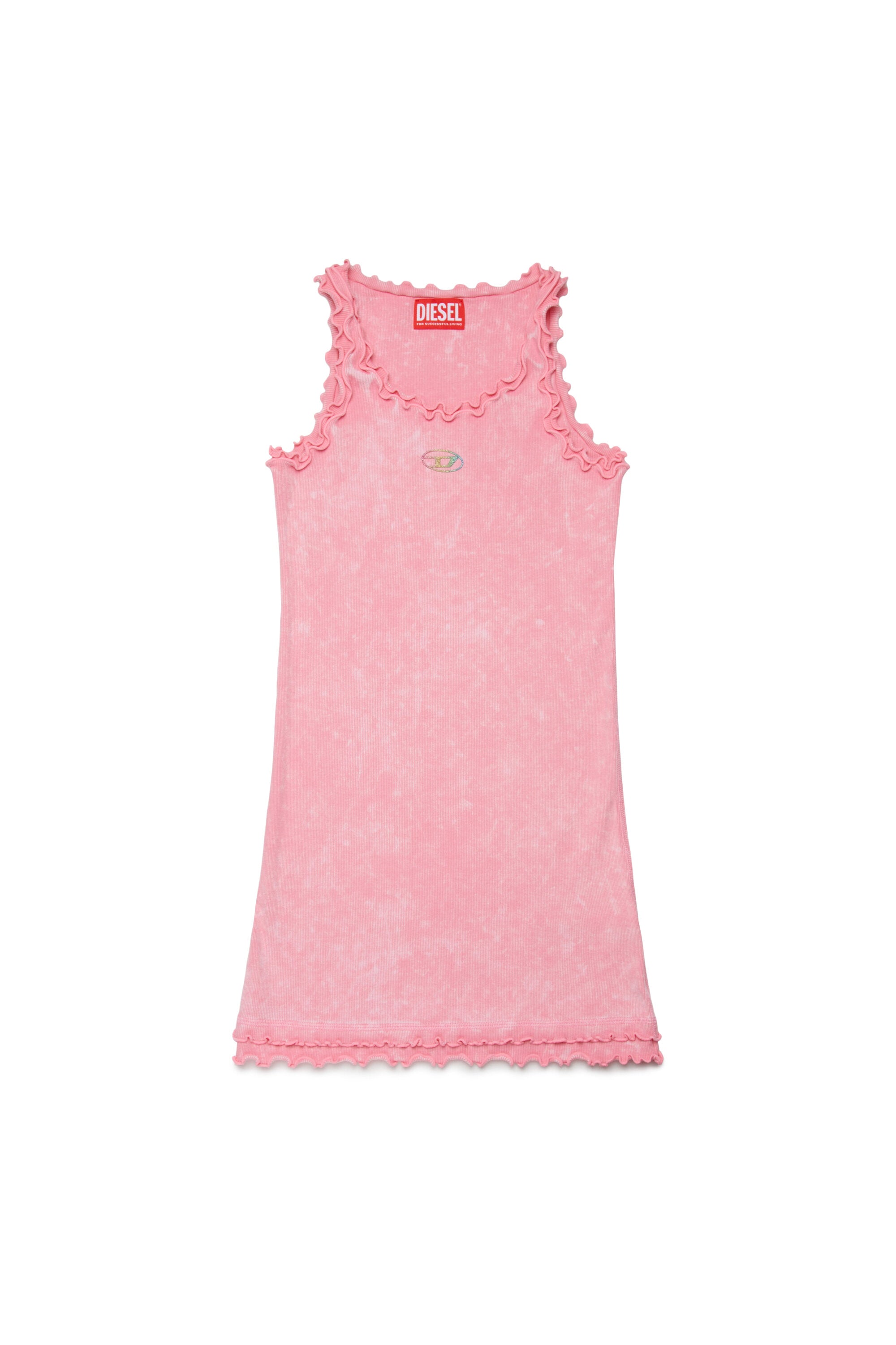 Kurzes Kleid mit Logo
