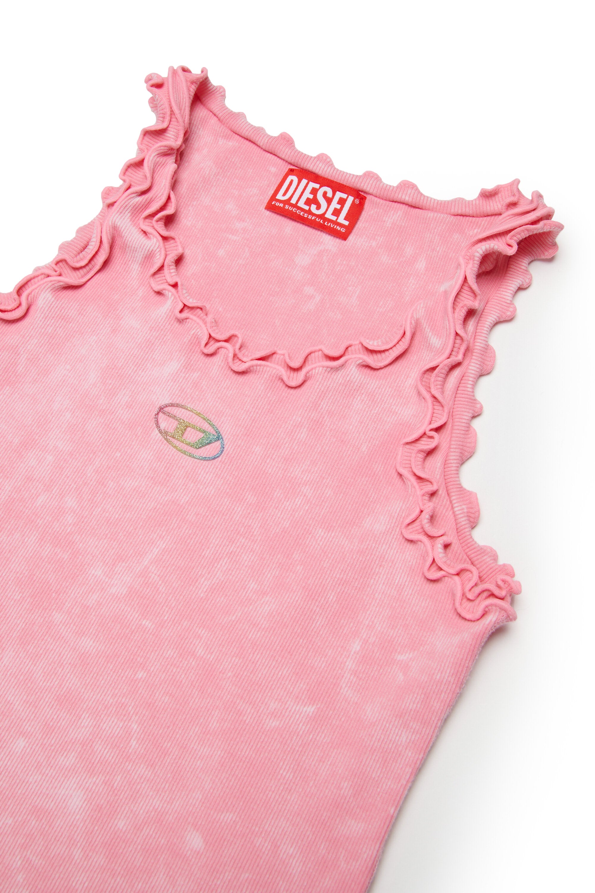 Kurzes Kleid mit Logo