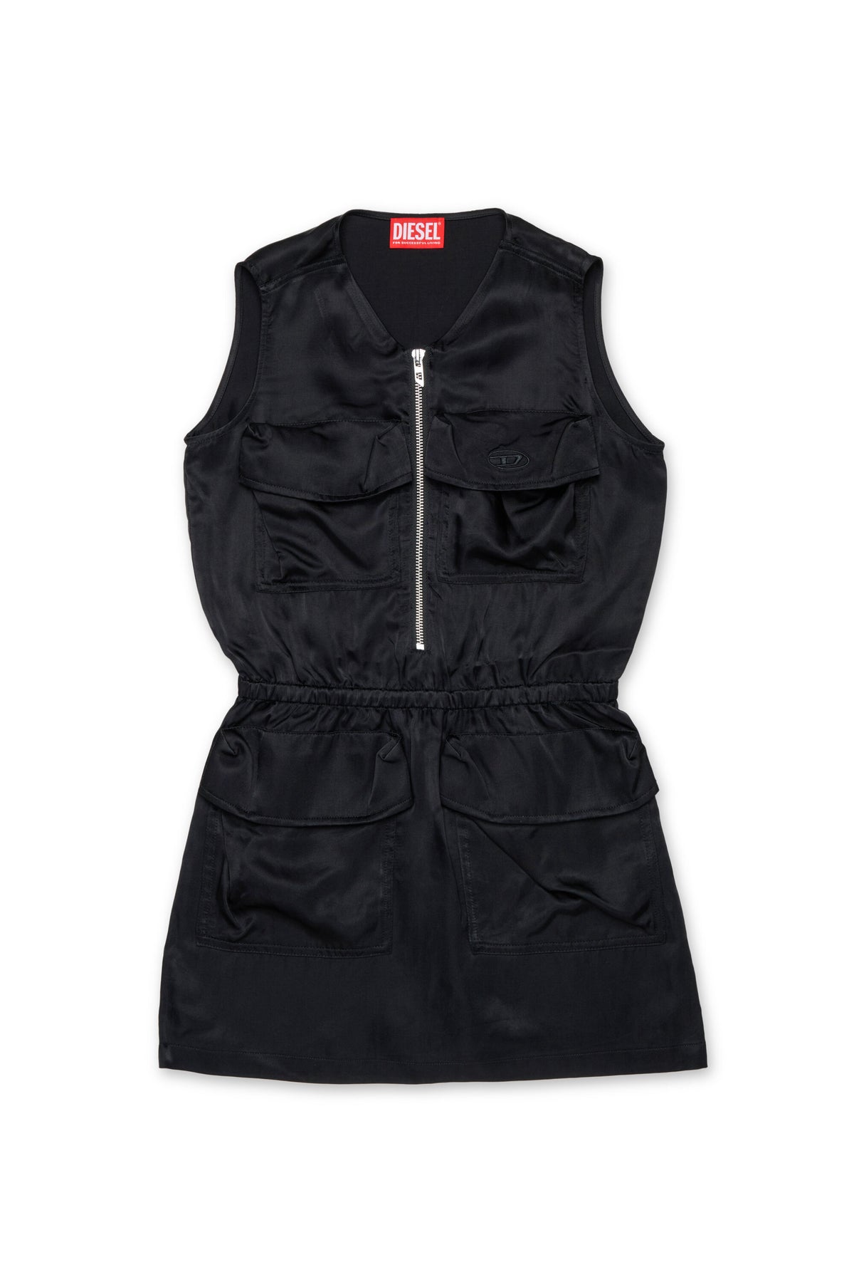 Robe sans manches avec logo