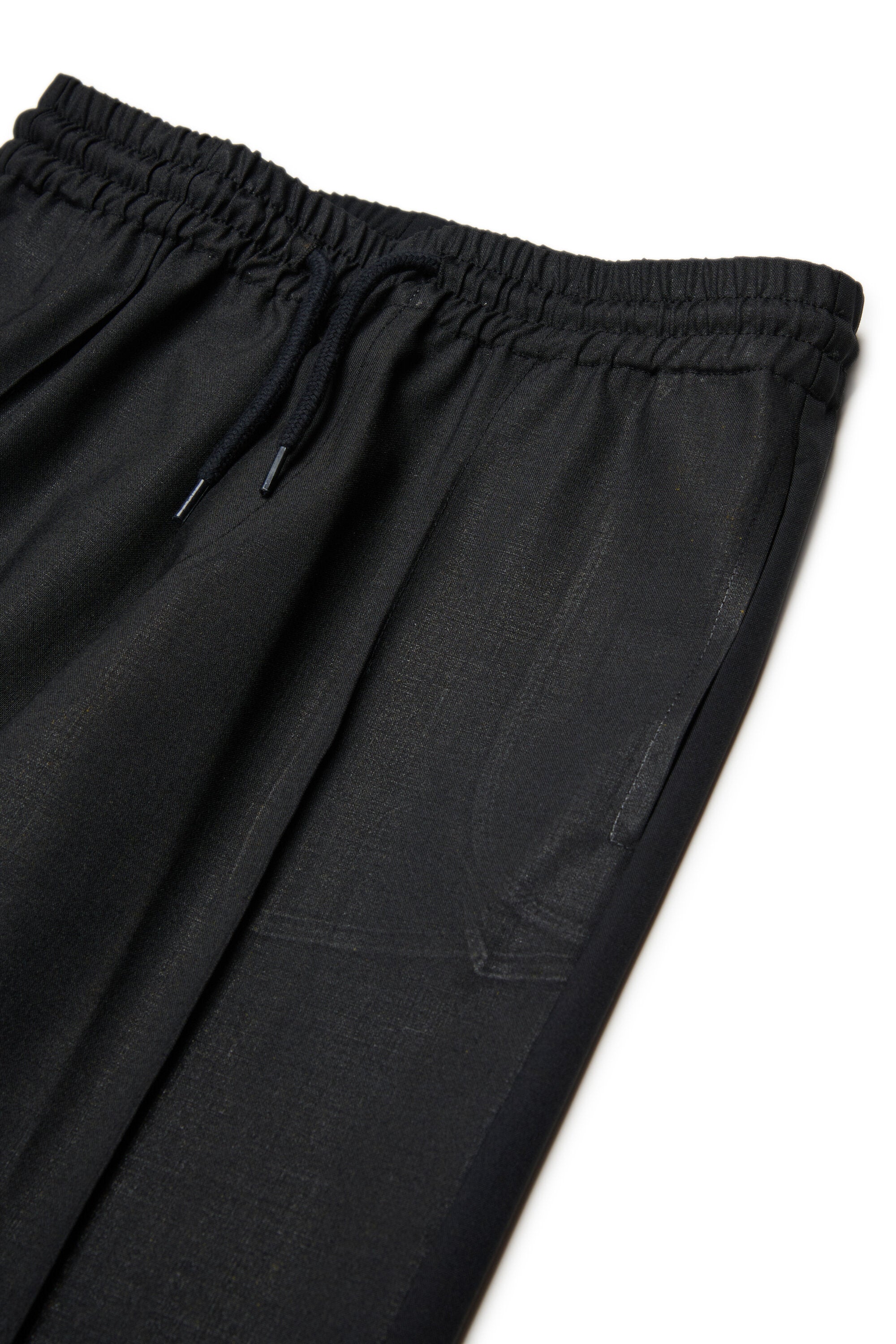 Pantaloni formali con logo