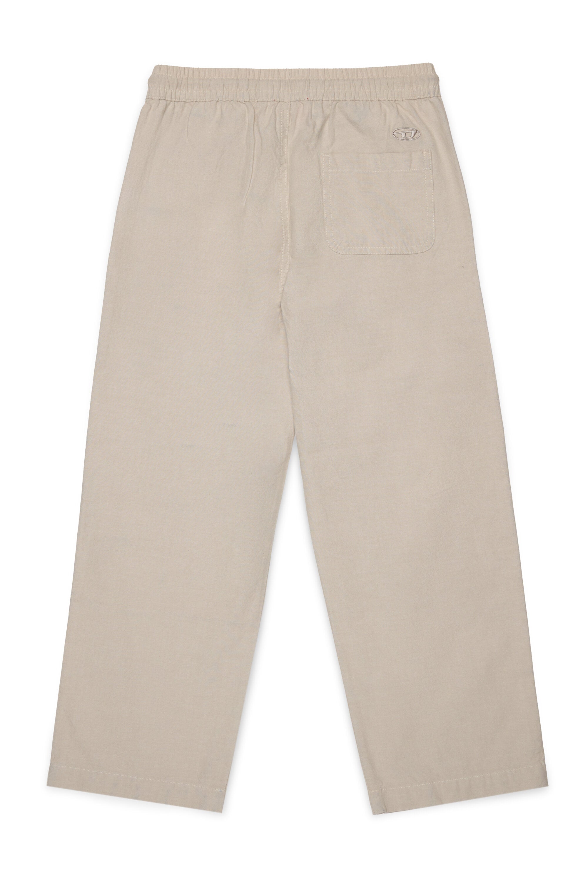 Pantalones formales con cordón en la cintura