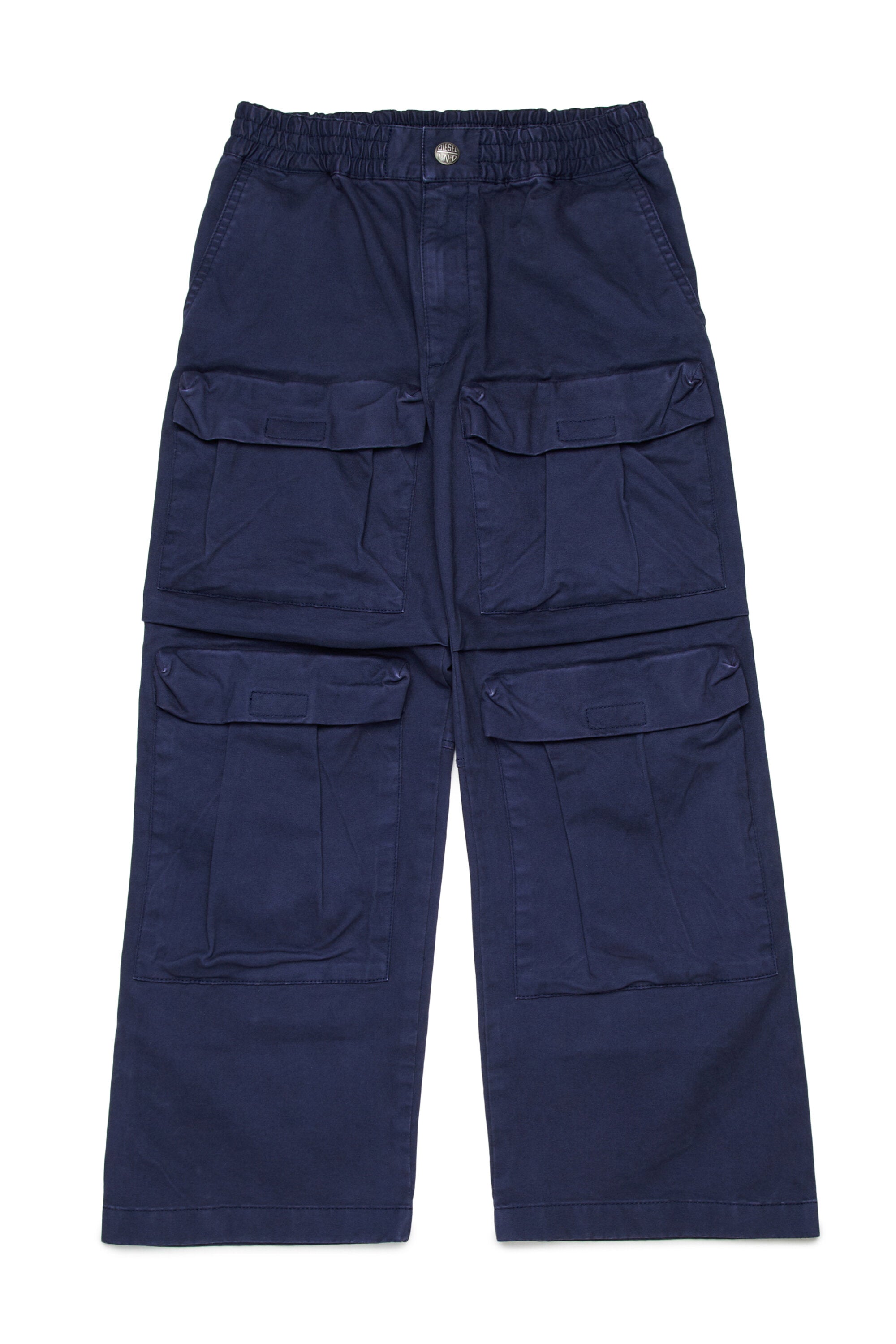 Pantaloni cargo con tasche applicate