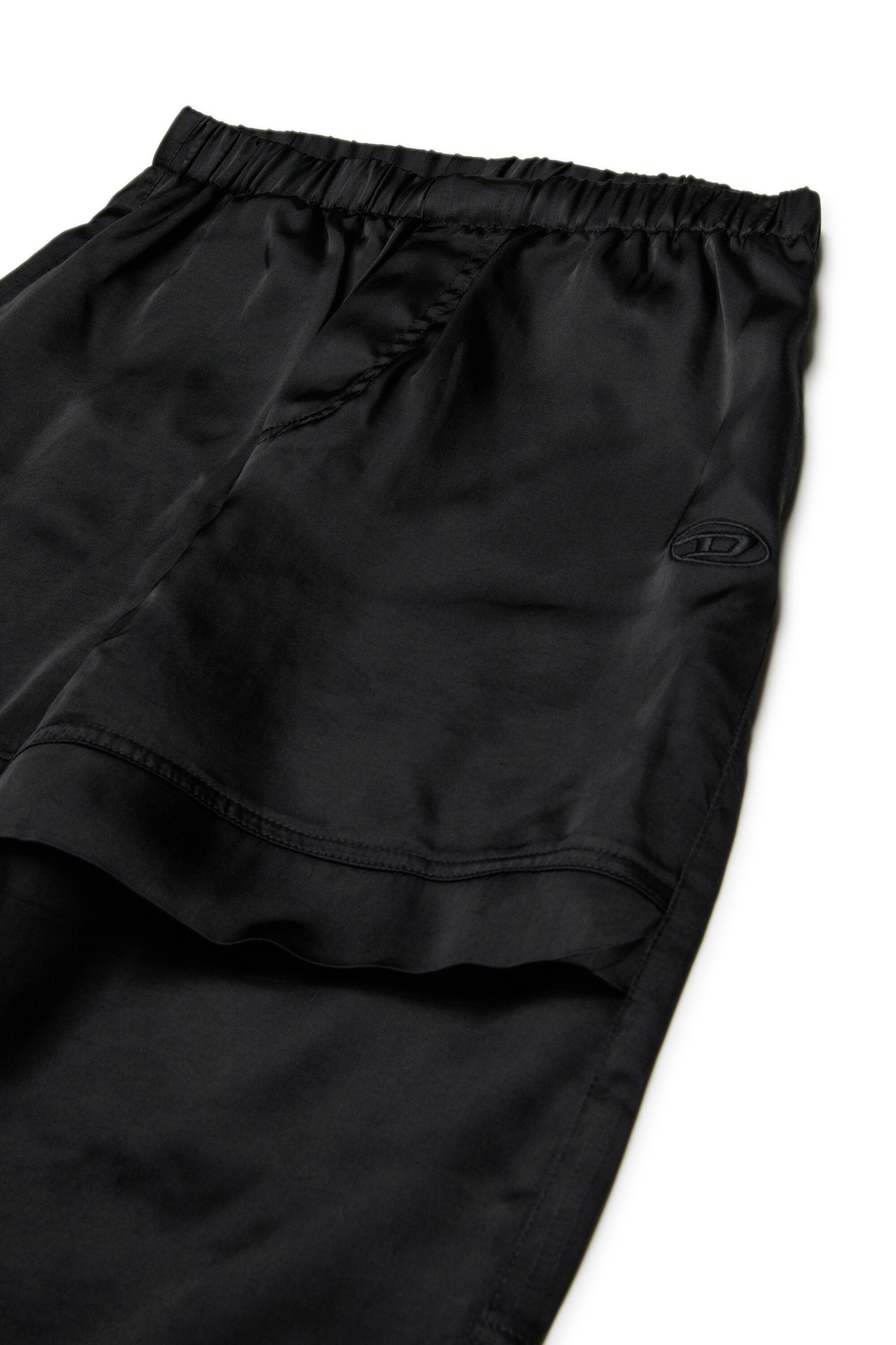 Pantaloni cargo con logo