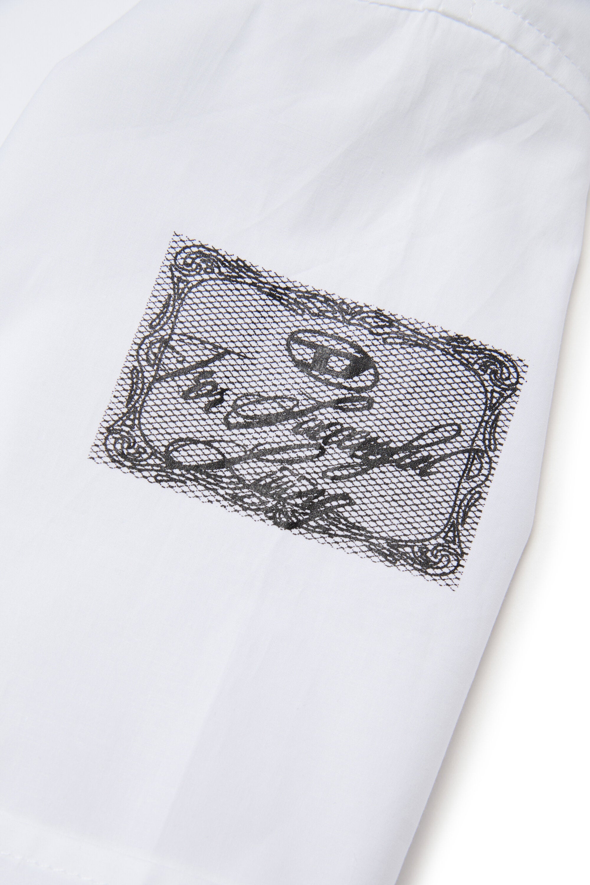 Camicia maniche corte con logo