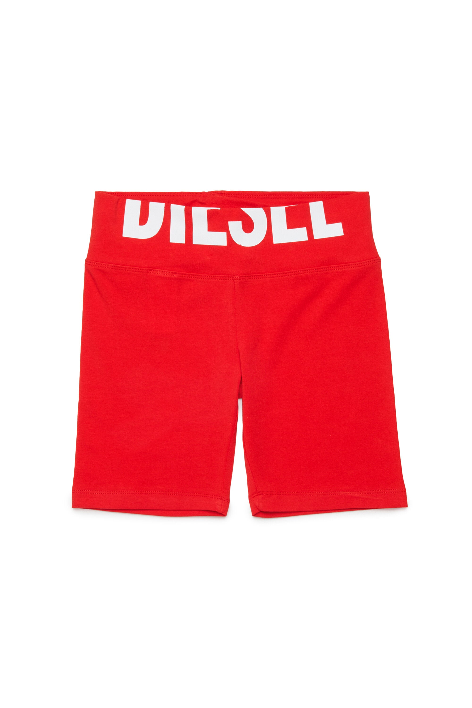 Strickshorts mit Logo