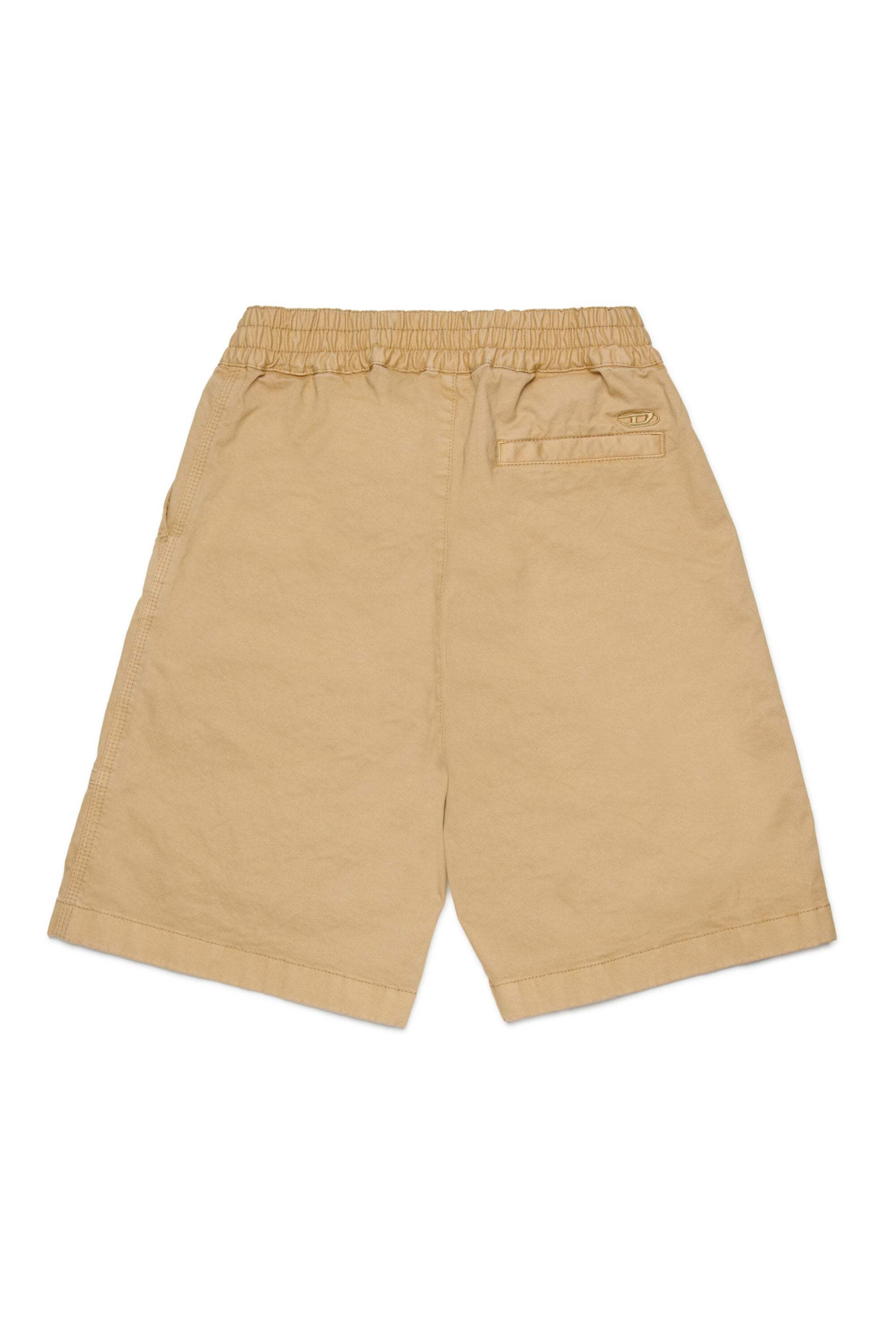 Short cargo avec logo brodé