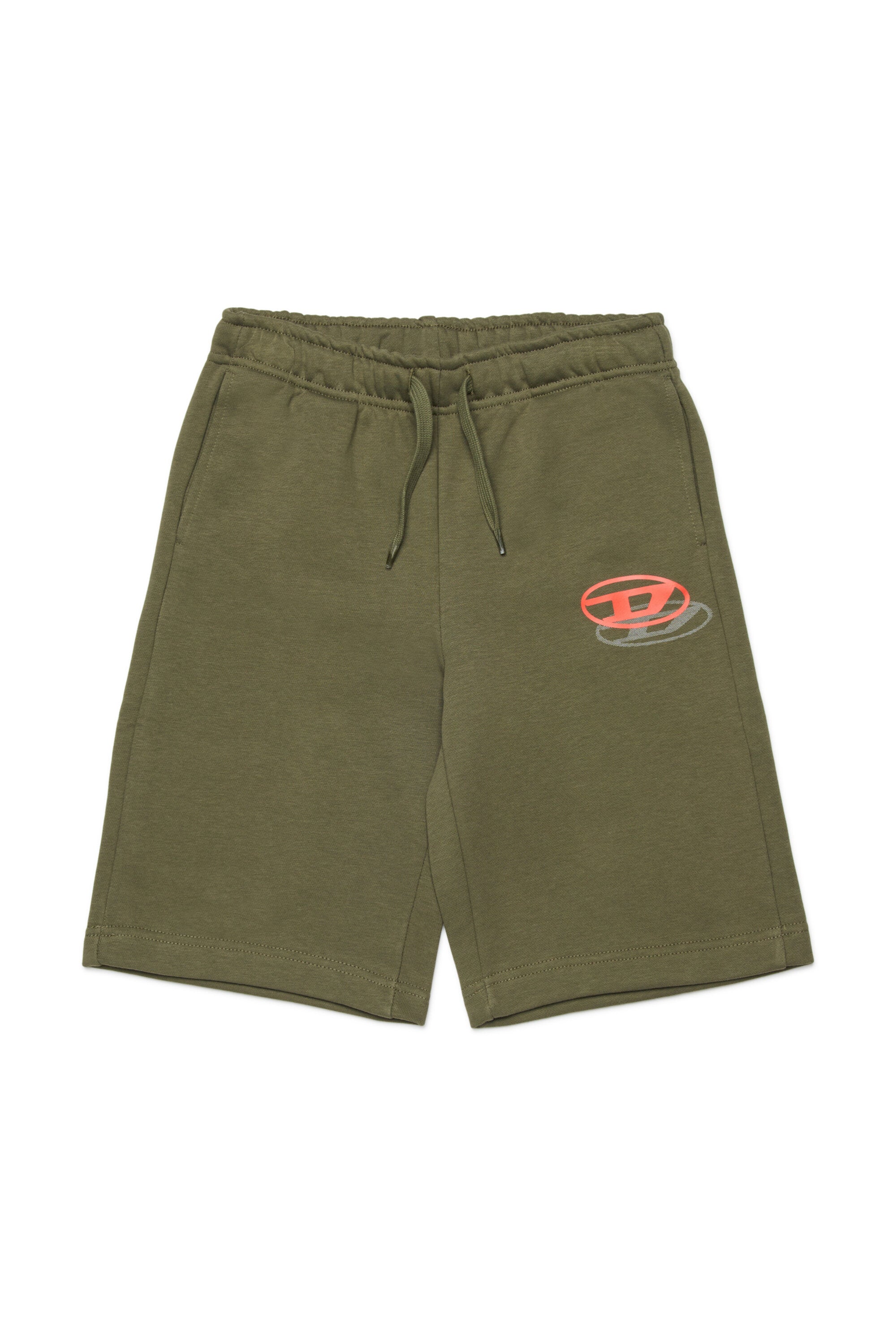 Shorts in felpa con logo