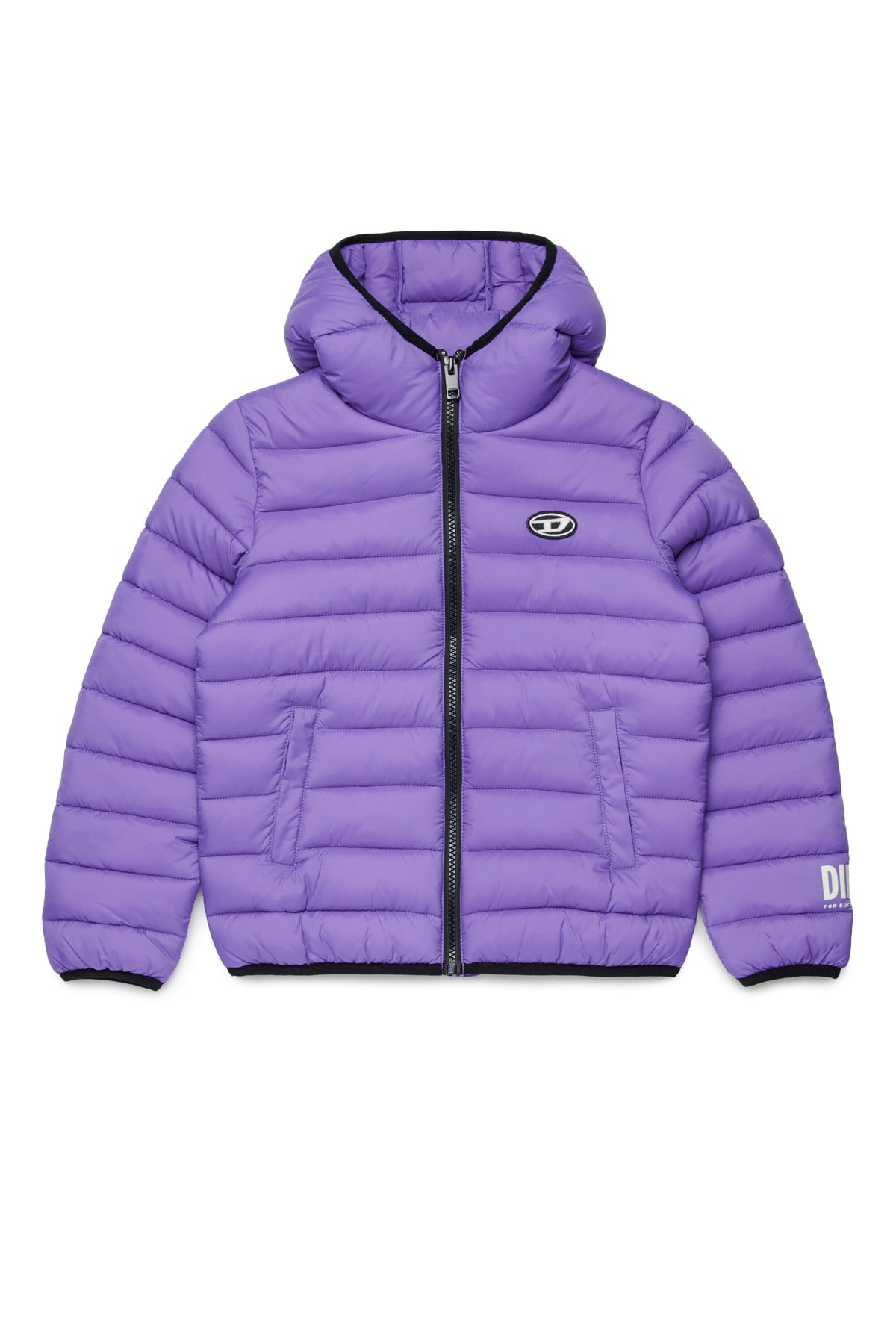 Veste matelassée avec logo imprimé