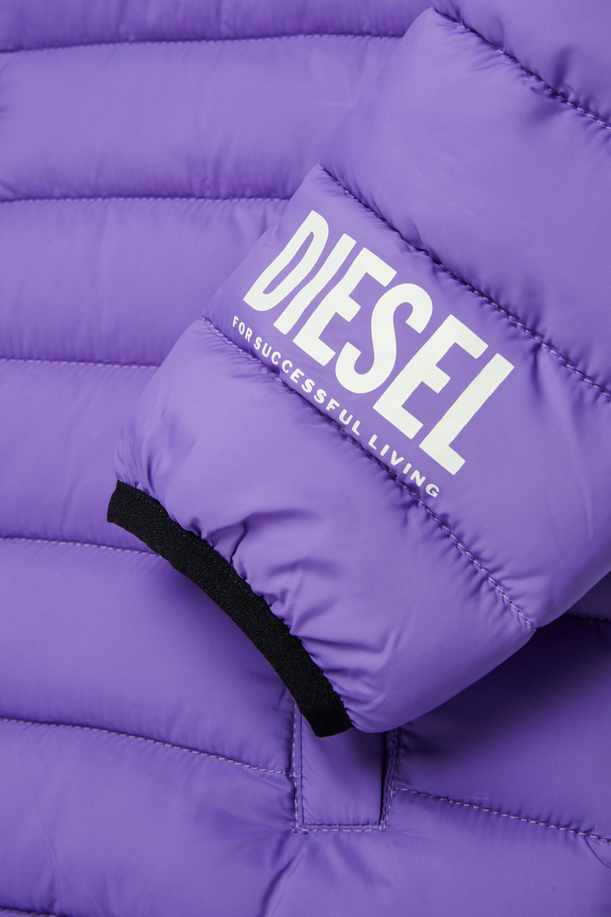 Veste matelassée avec logo imprimé