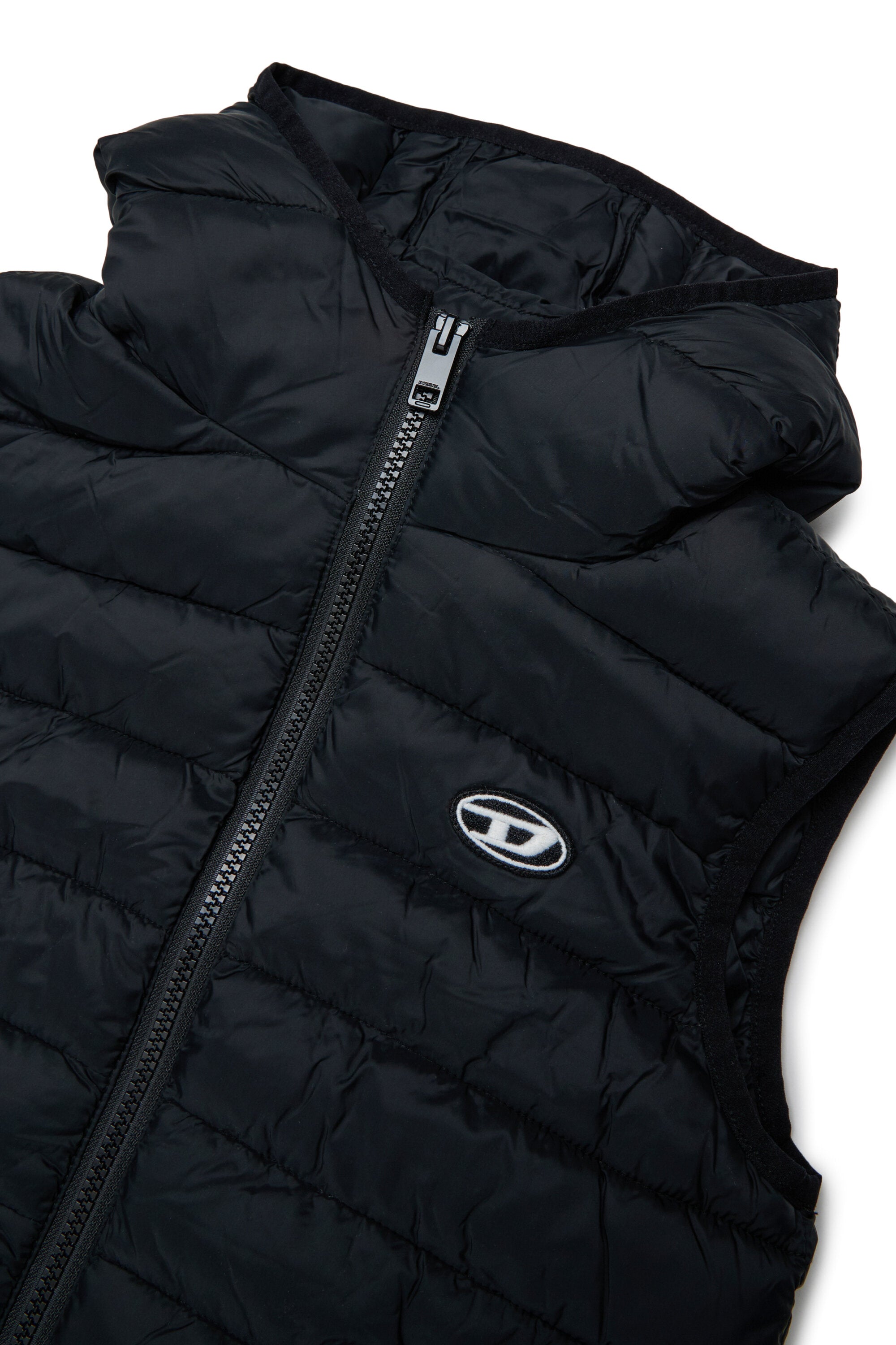 Veste matelassée avec logo imprimé