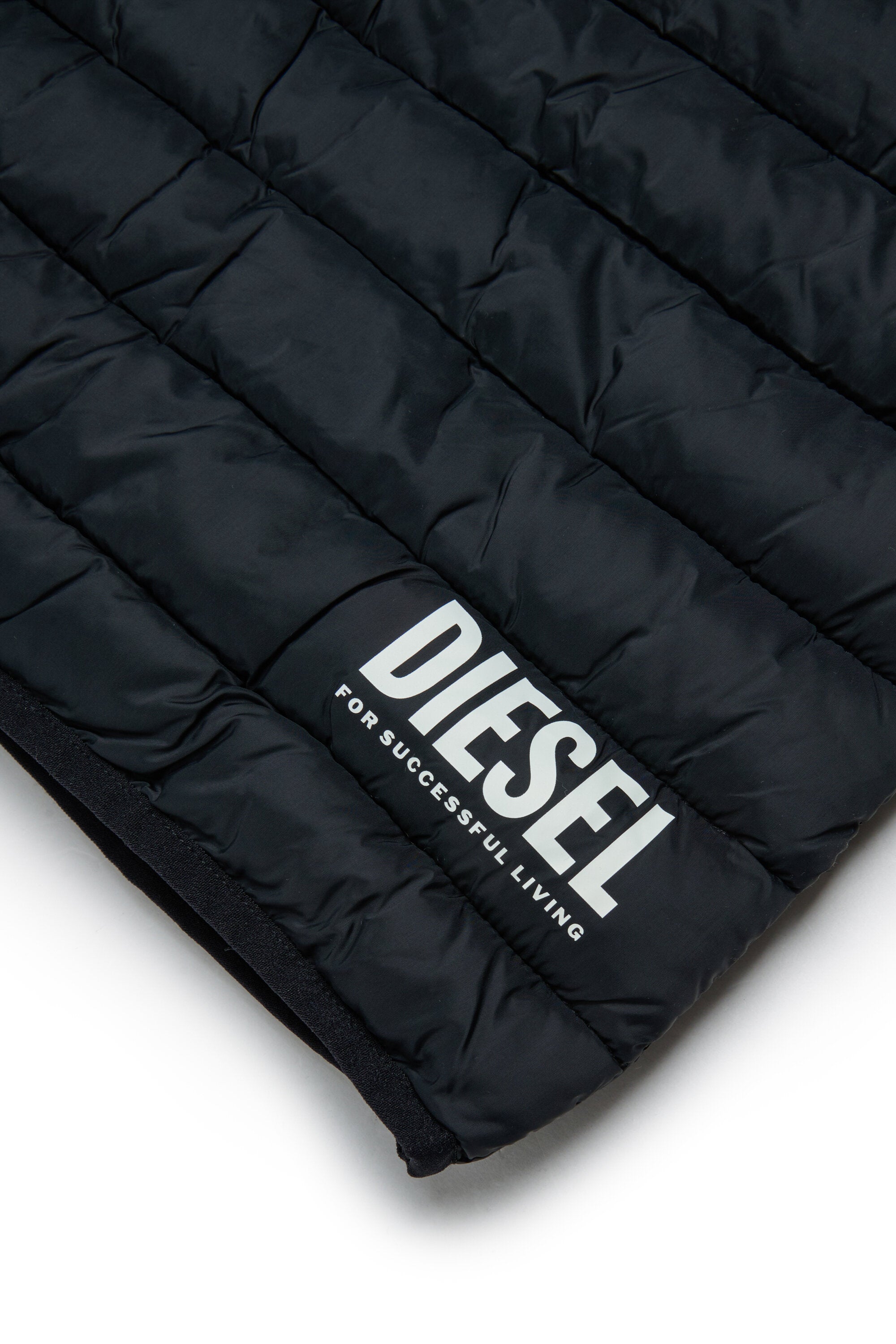 Veste matelassée avec logo imprimé