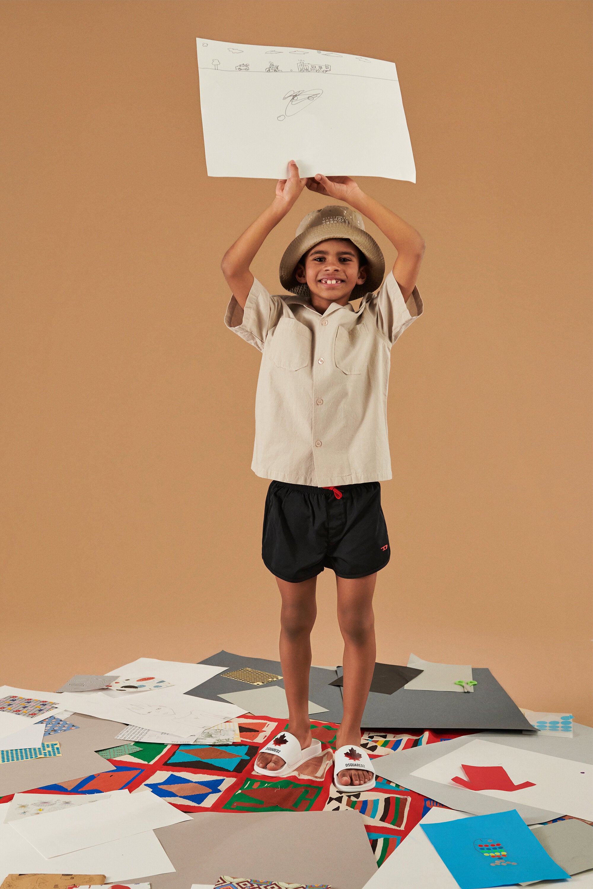 Costume boxer con logo