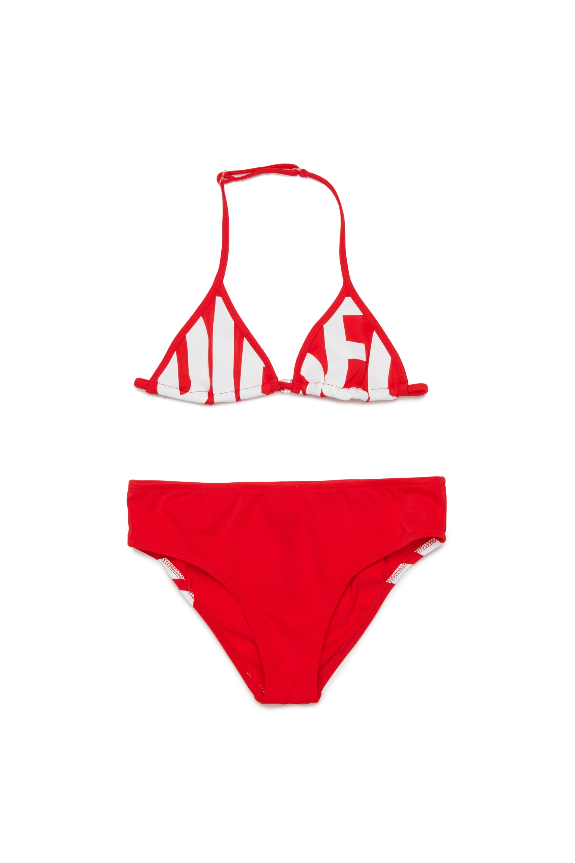 Bikini con logo stampato