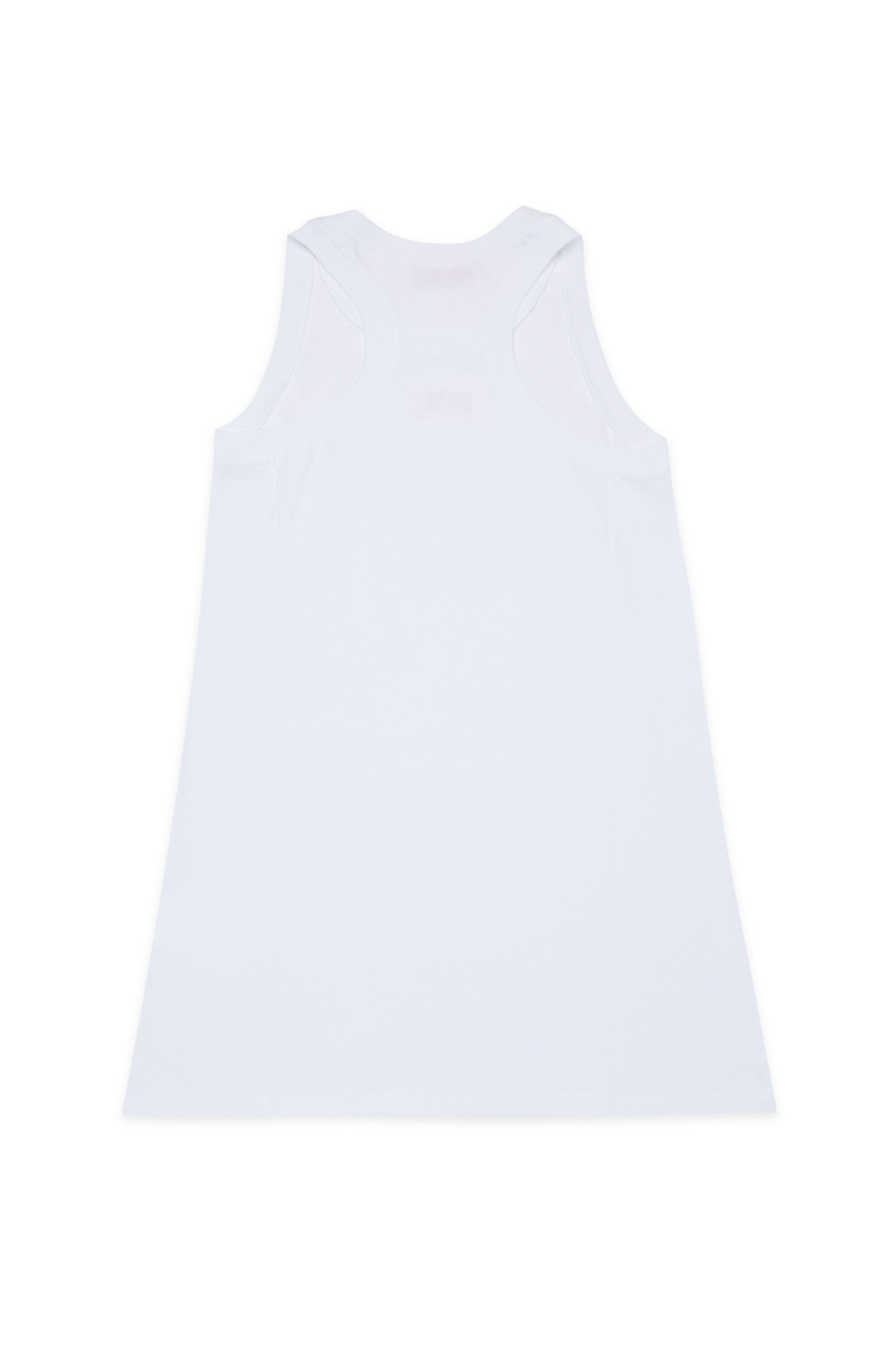 Cover-up dress with logo