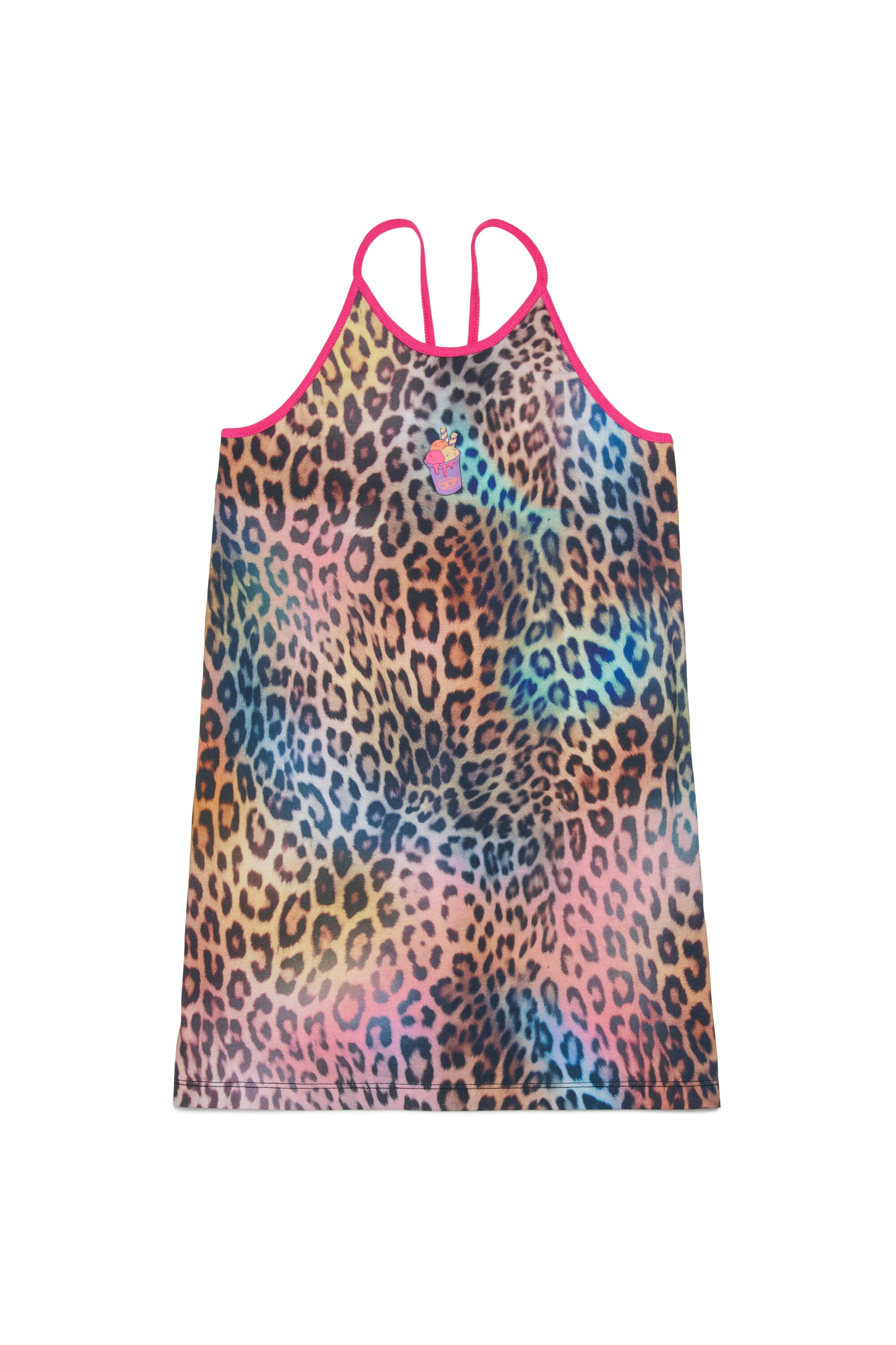 Robe de plage avec logo sur la poitrine