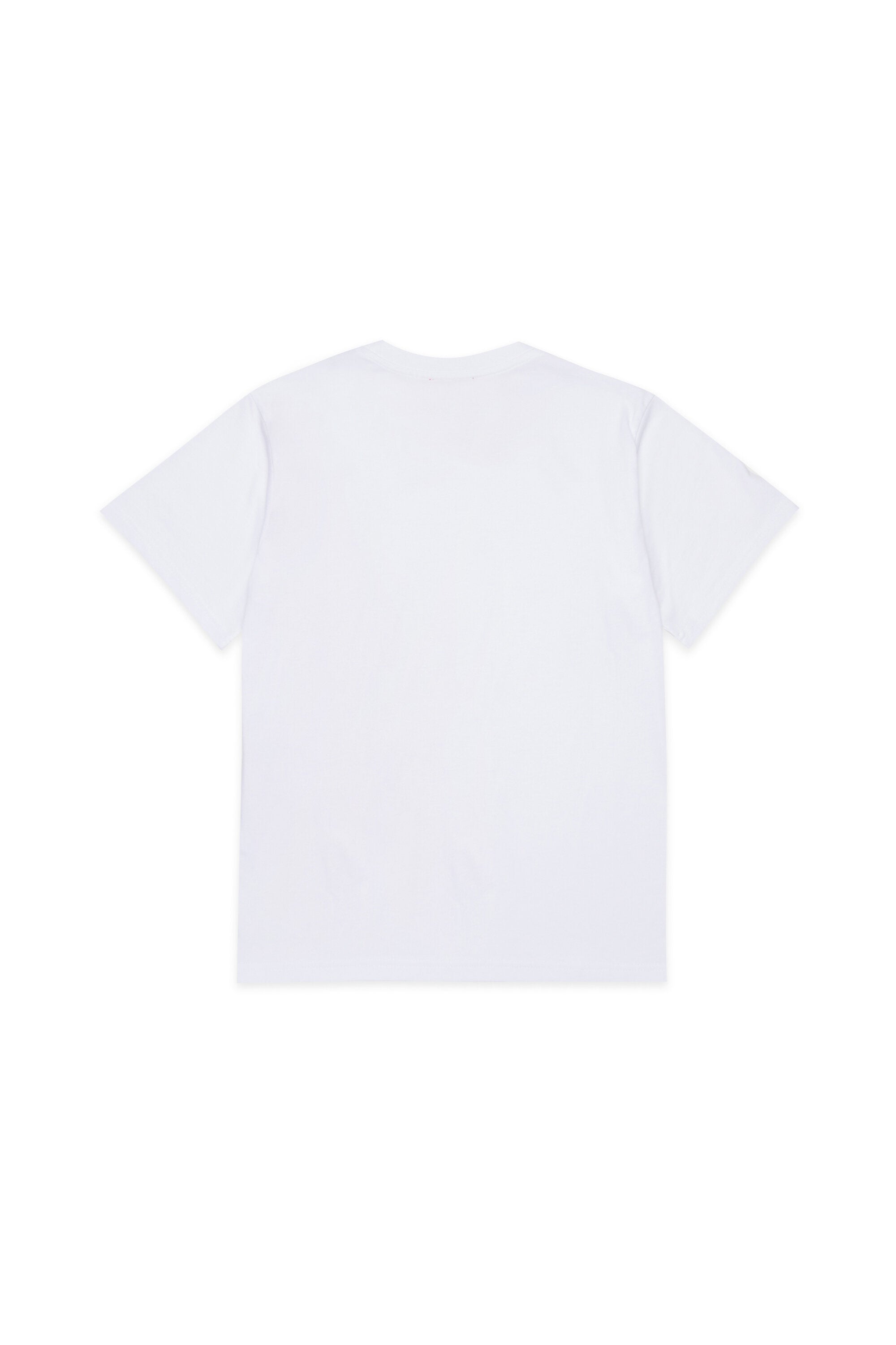 T-Shirt mit vertikalem Logo