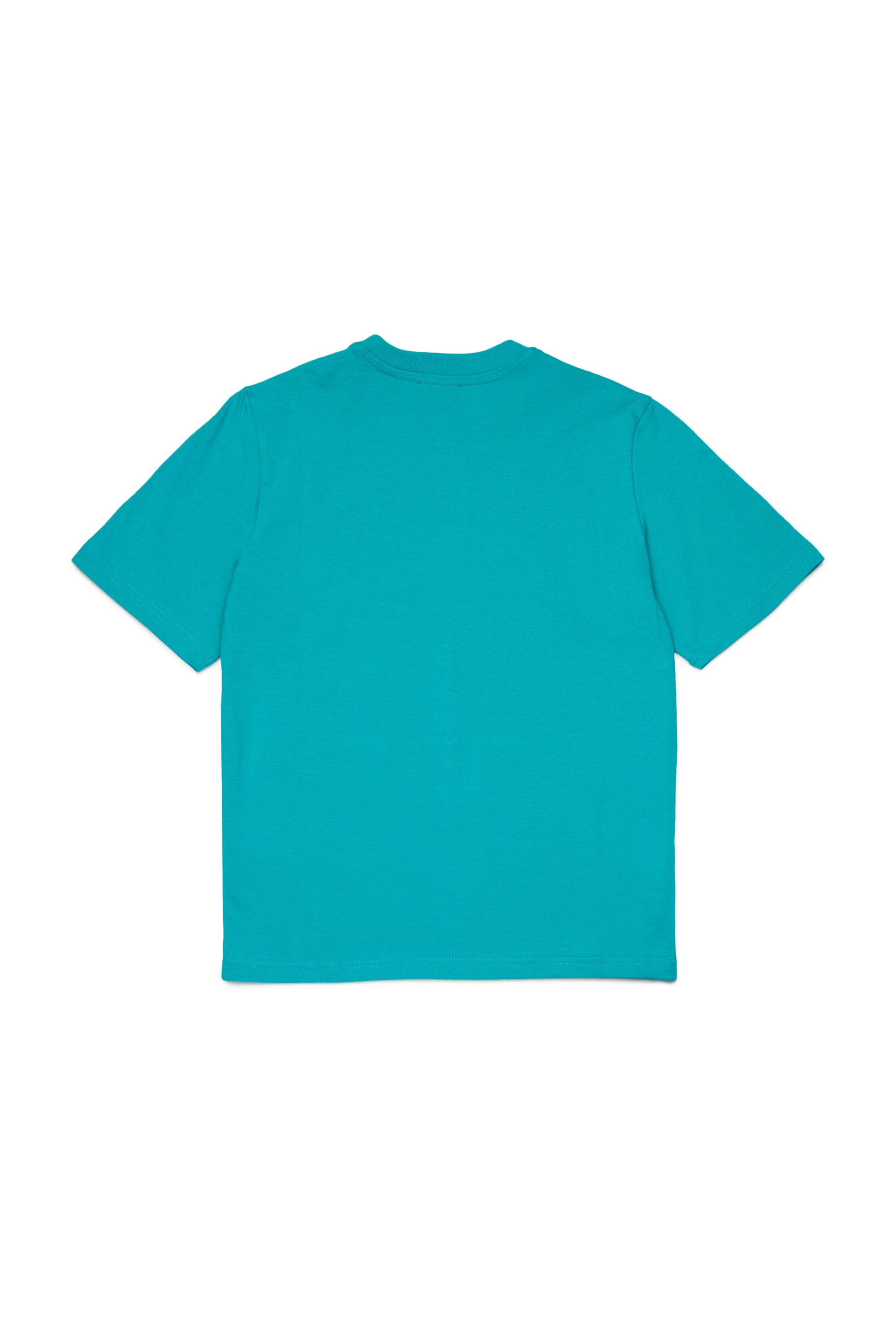 T-shirt con logo verticale