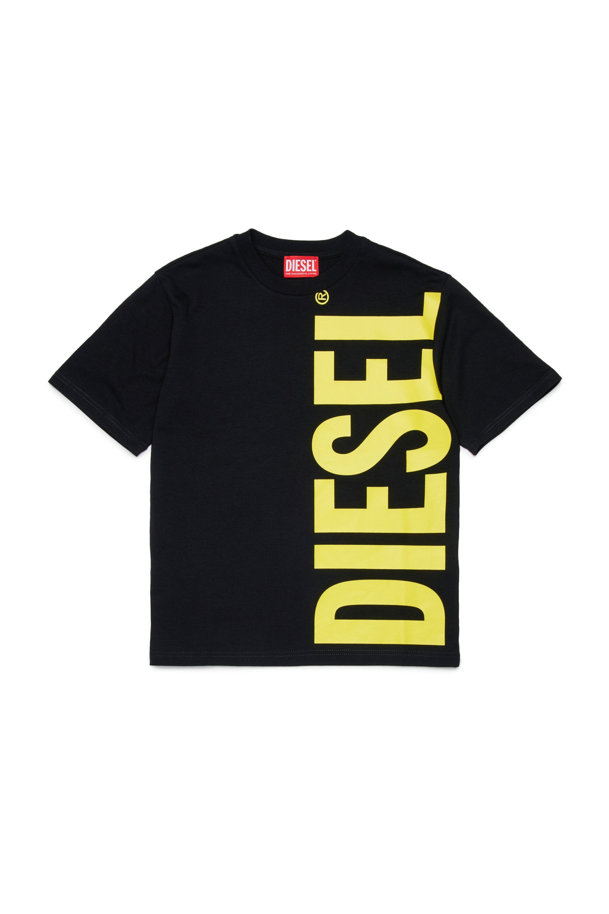 T-shirt avec logo vertical