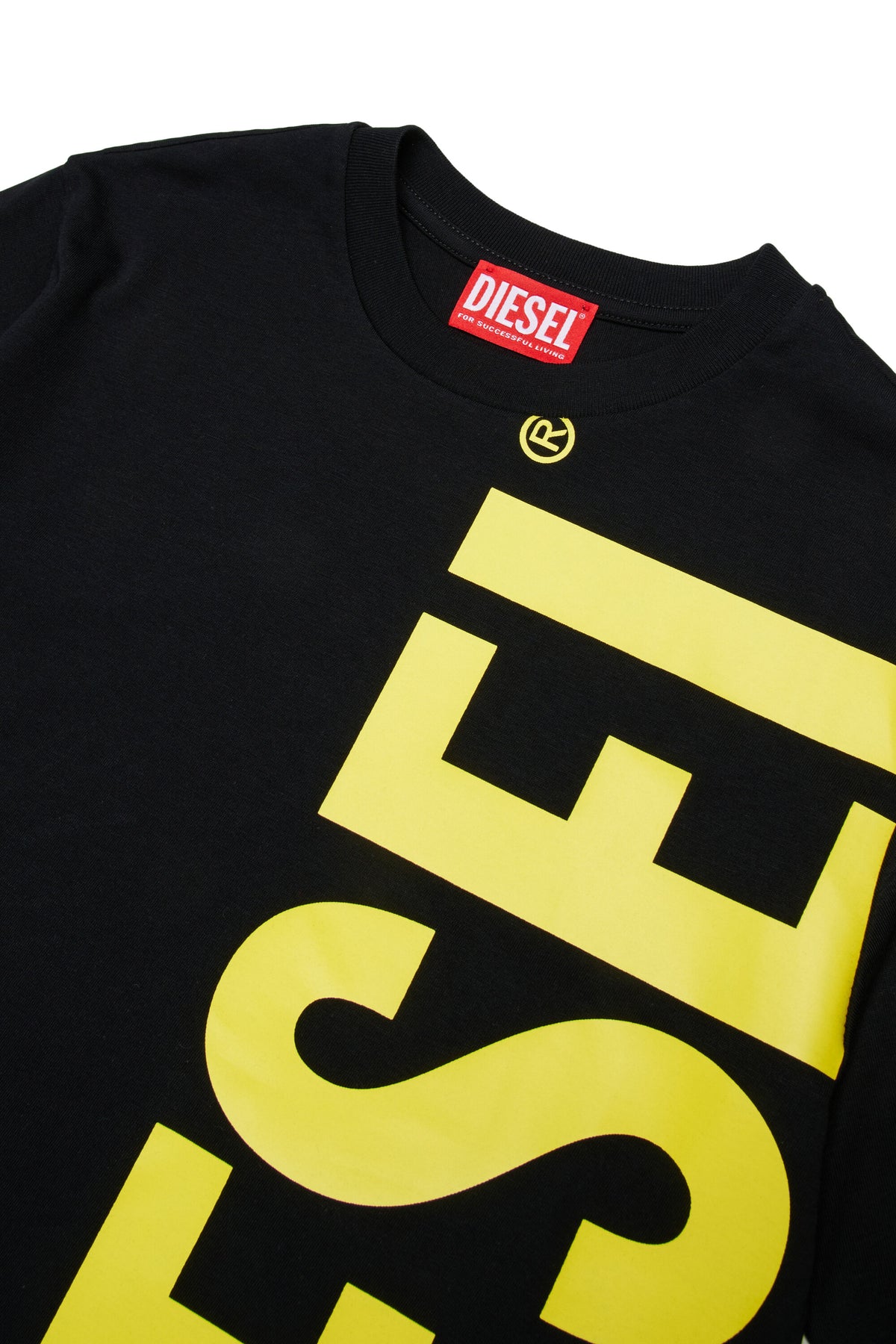 T-shirt avec logo vertical