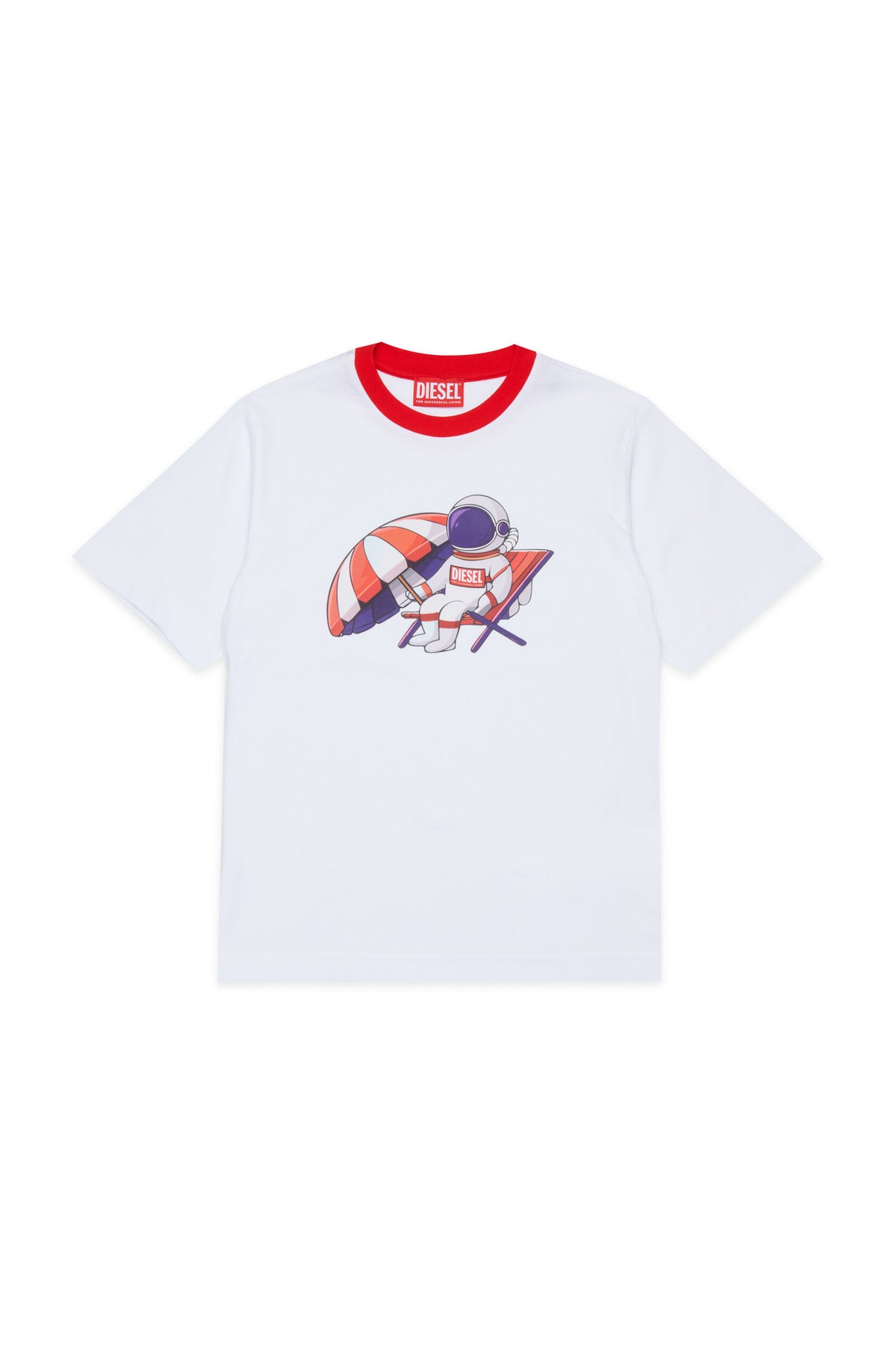 T-shirt avec logo et imprimé astronaute