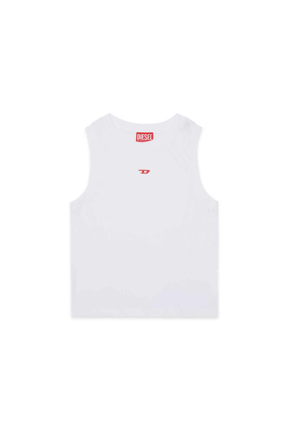 Ärmelloses T-Shirt mit Logo