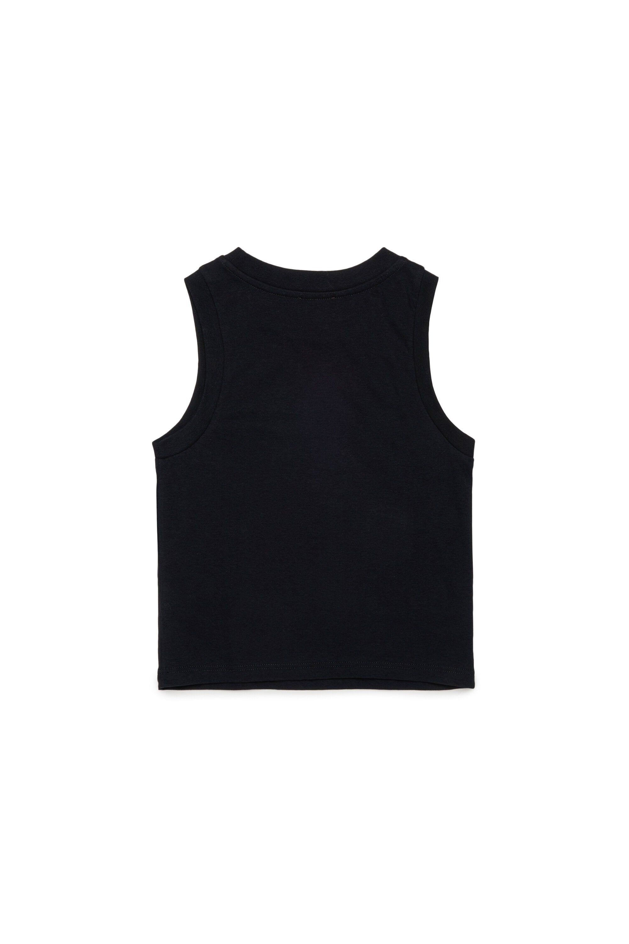 Ärmelloses T-Shirt mit Logo