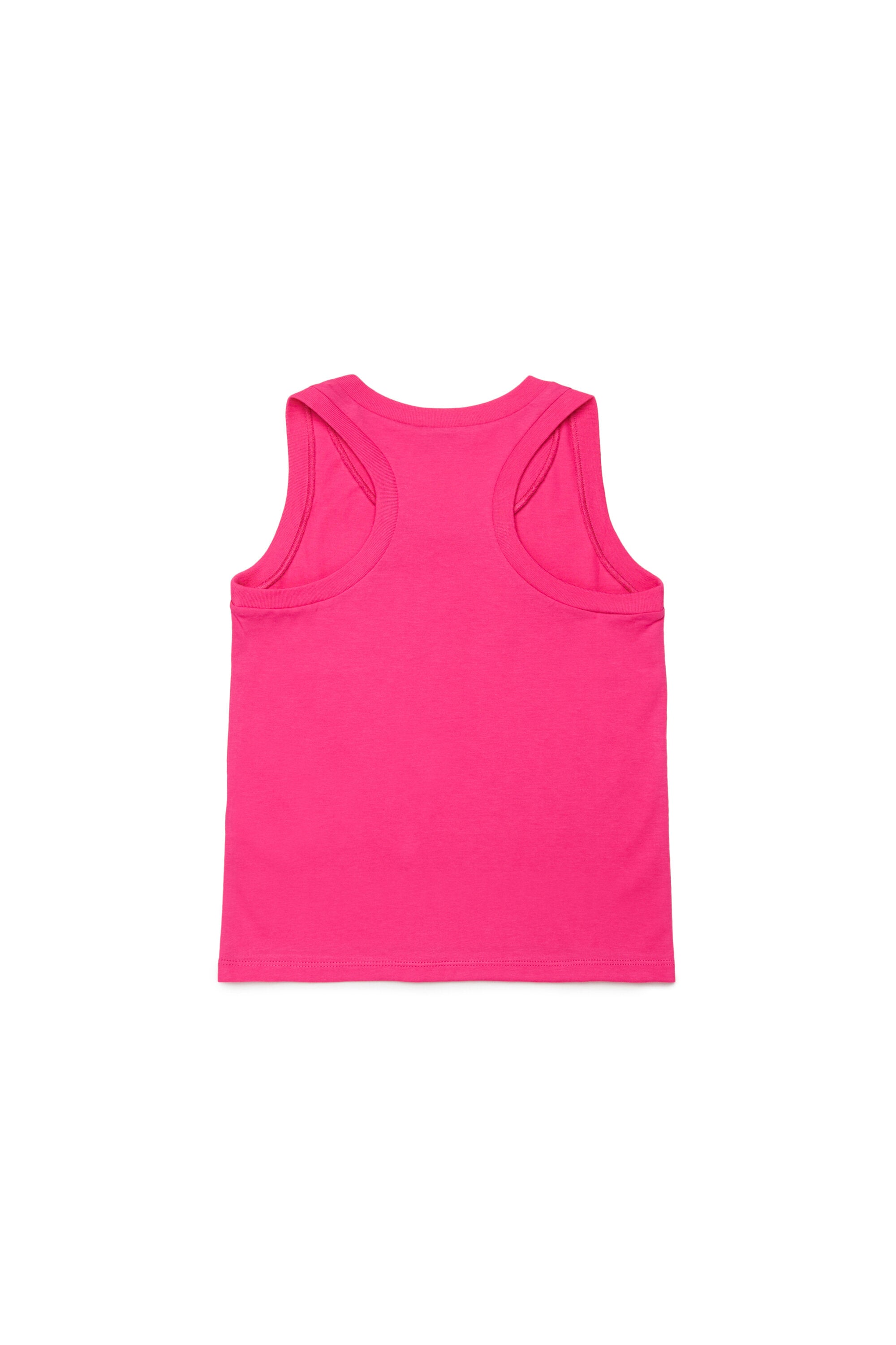 T-shirt senza maniche con logo