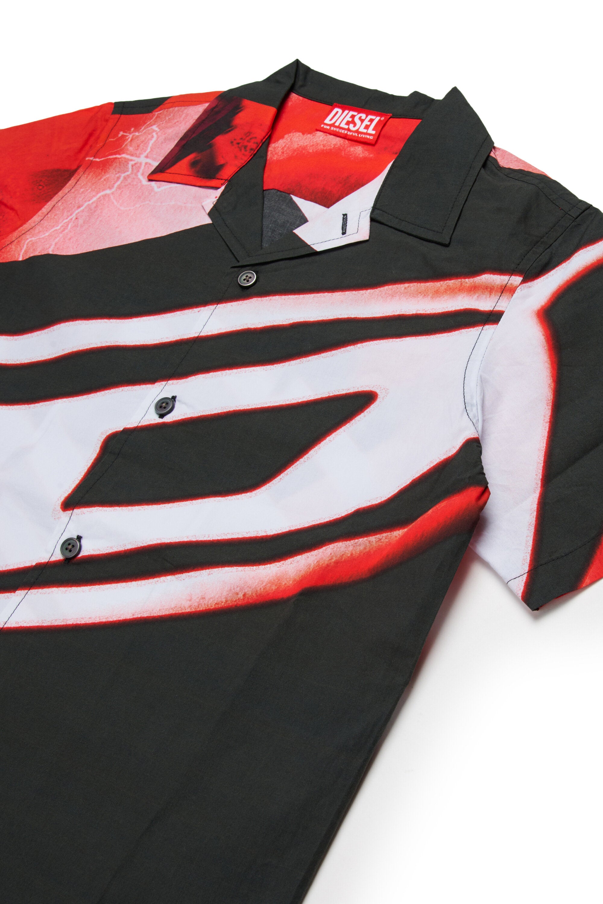 Kurzarmhemd mit Logo