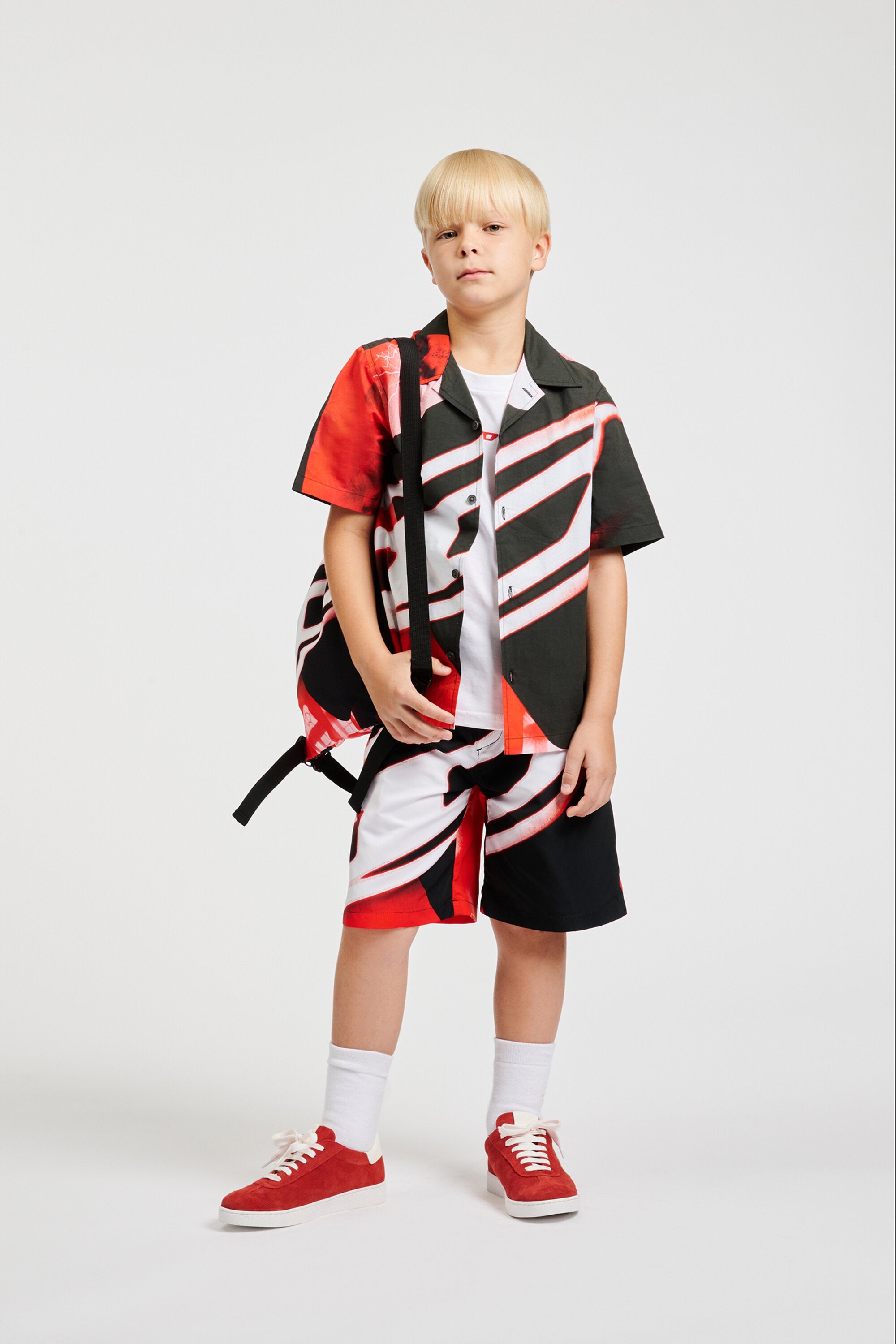 Chemise manches courtes avec logo