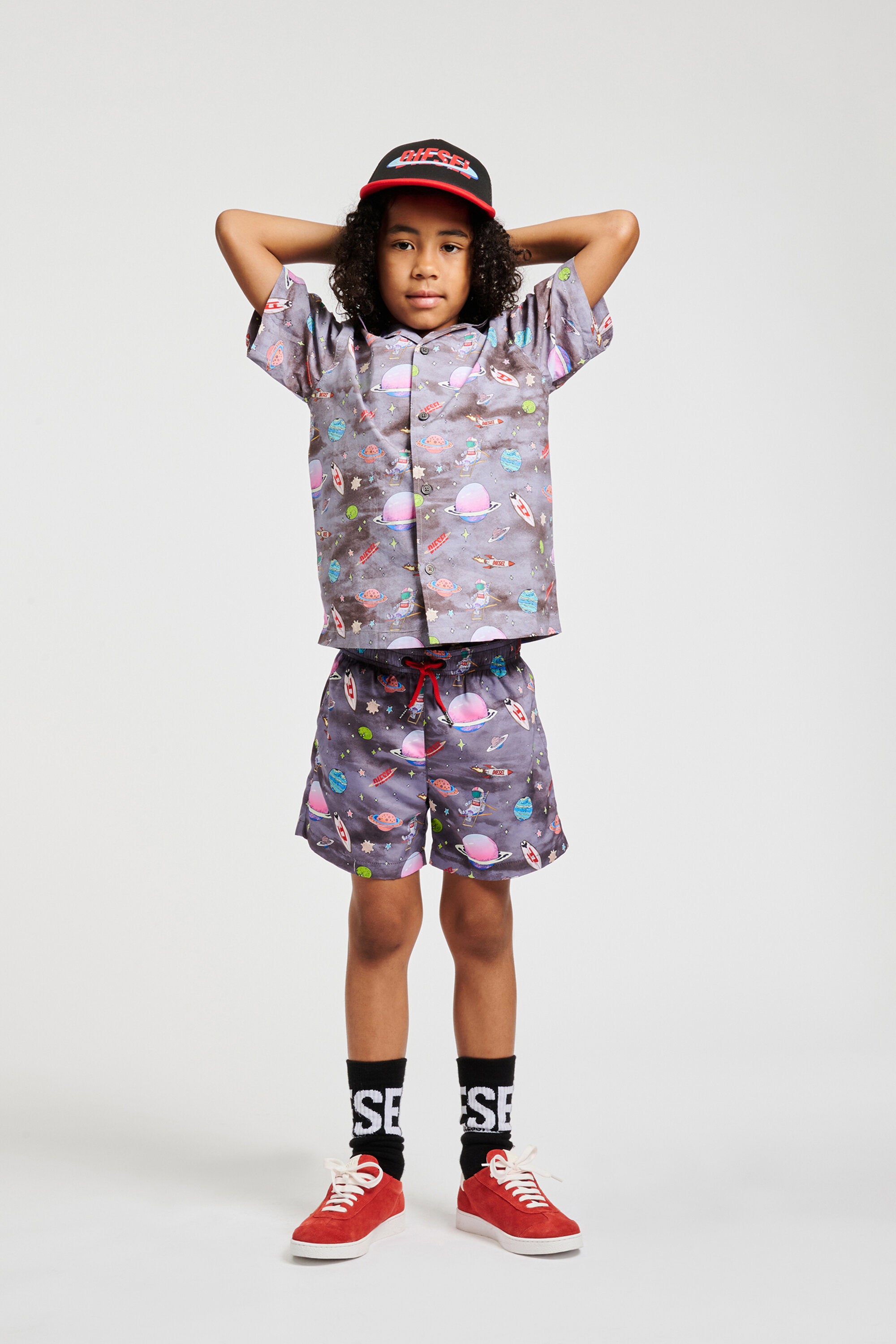 Camicia manica corta con logo