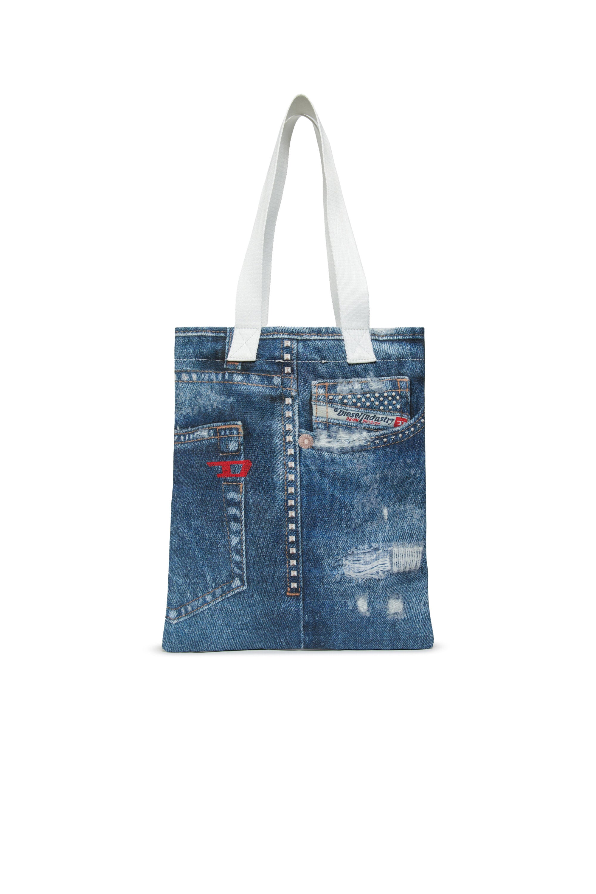 Tote-Bag Wrisy mit Denim-Effekt