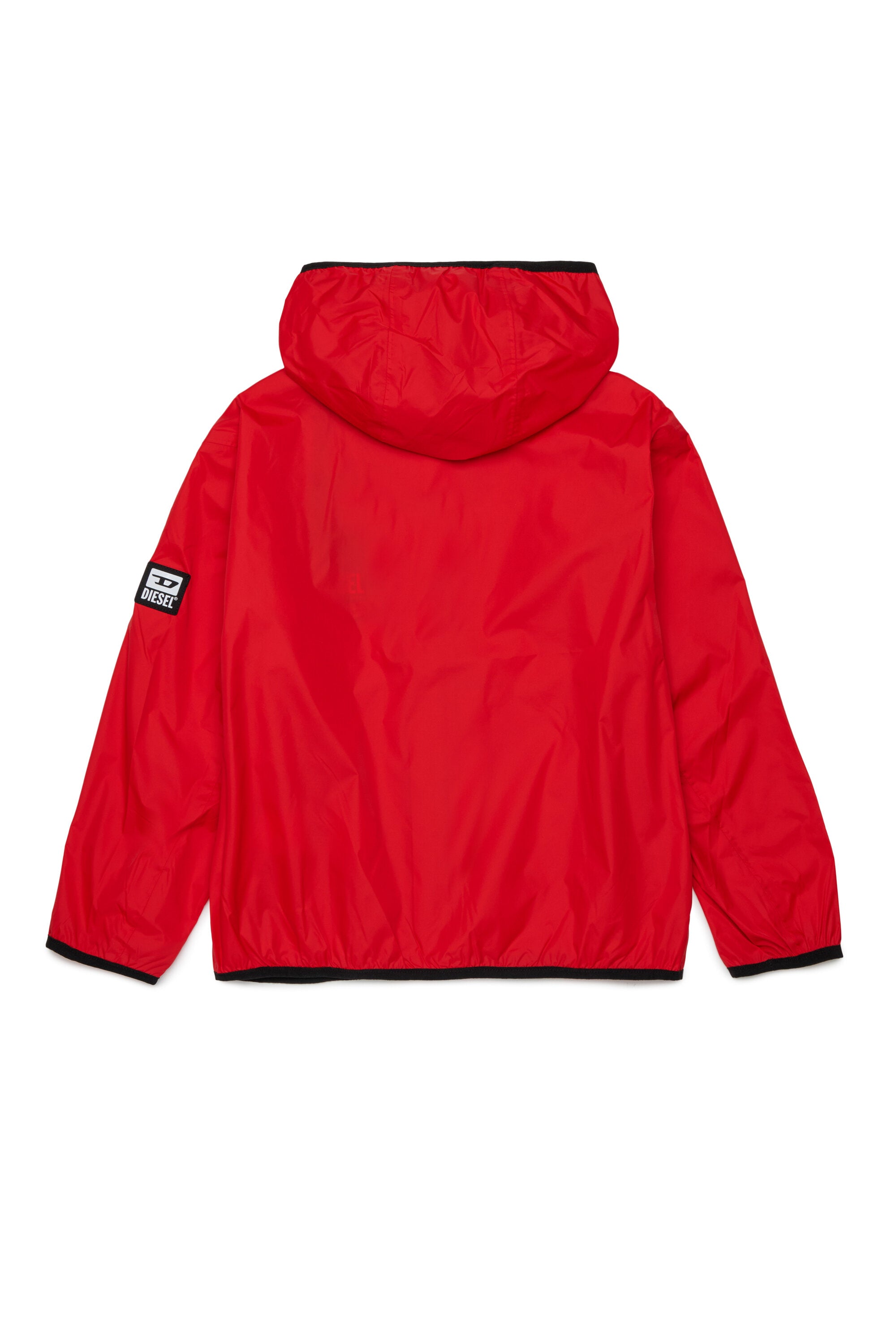 Giacca a vento con logo stampato