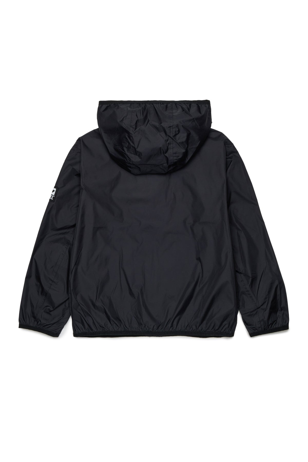 Windbreaker with printed logo