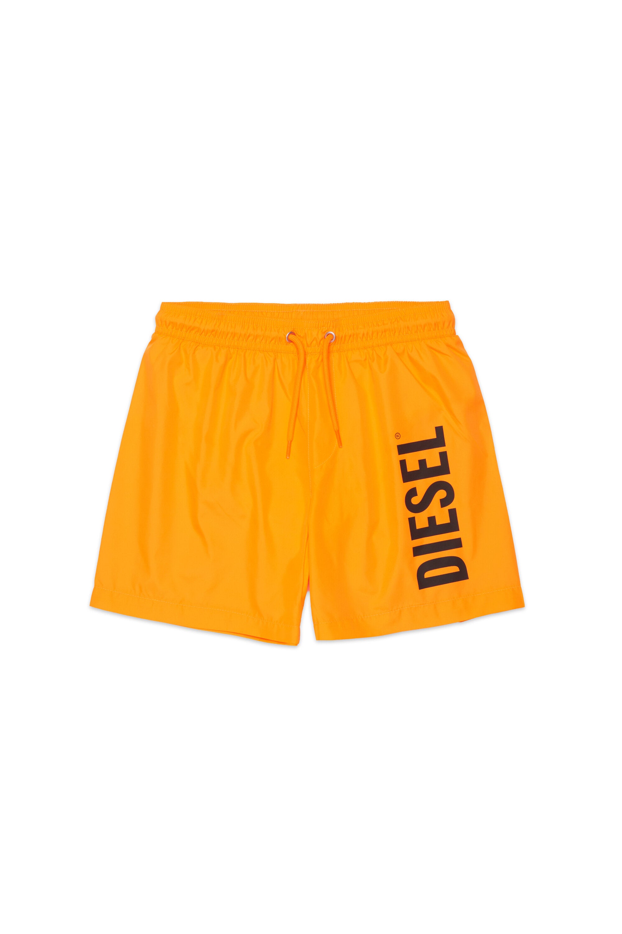 Boxer swimsuit with logo