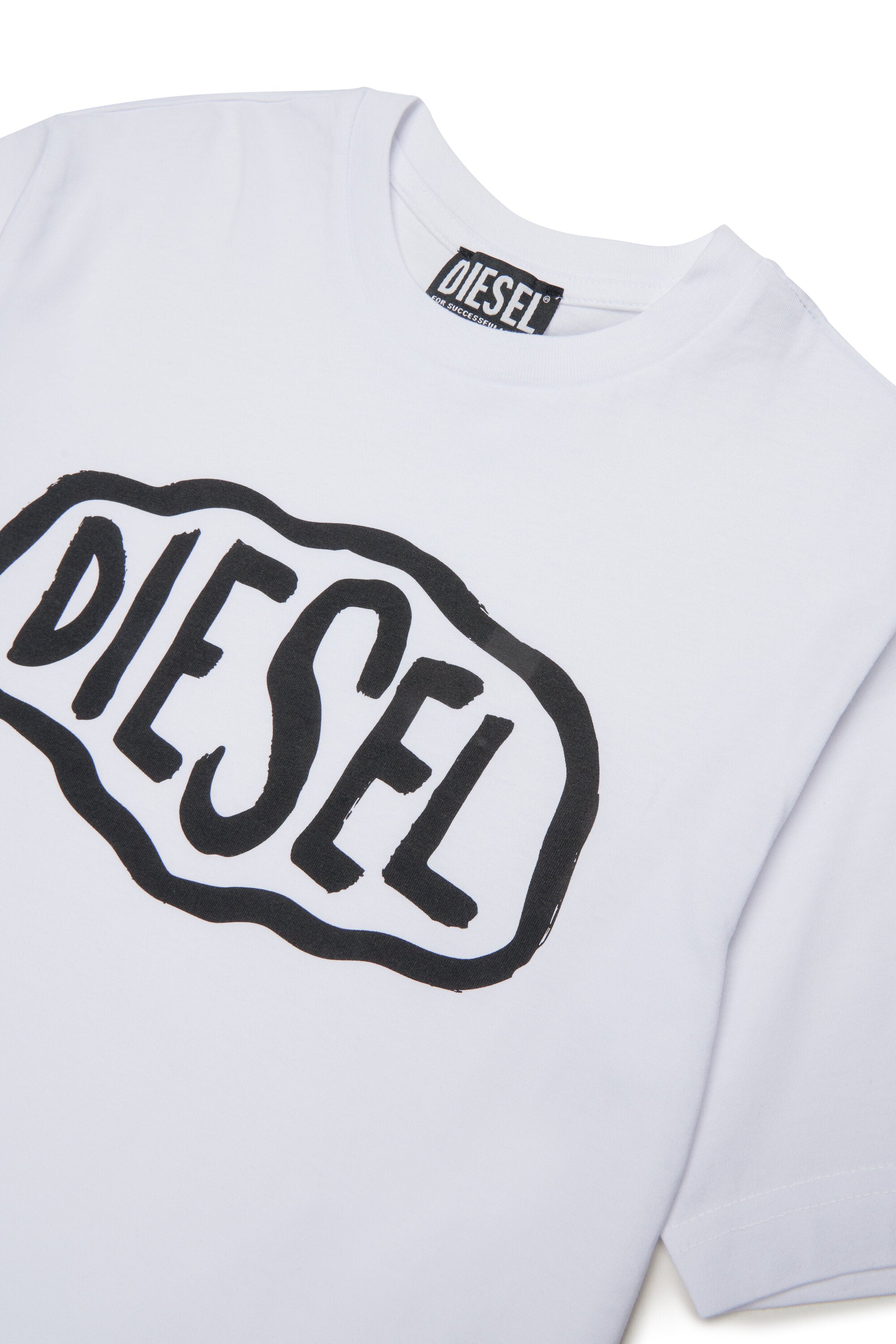 T-shirt à col rond avec logo
